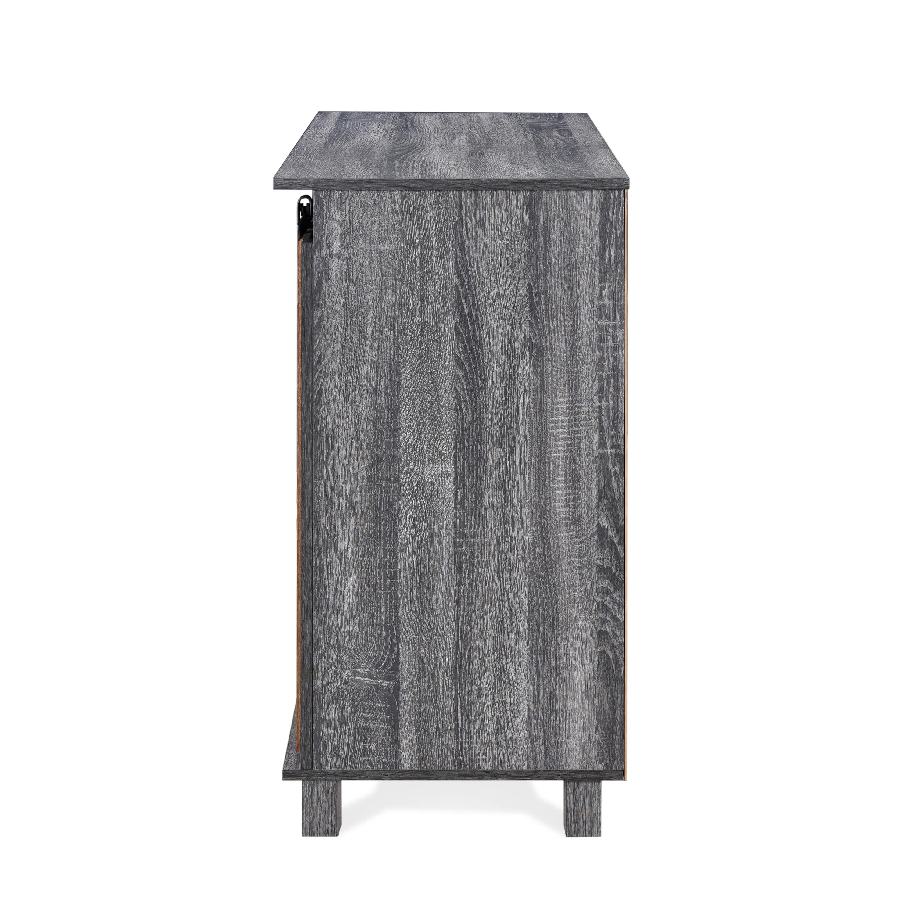 Hennepin Faux Wood Cabinet, Sonoma Gray Oak, White Oak, Yosemite Oak - furnishings