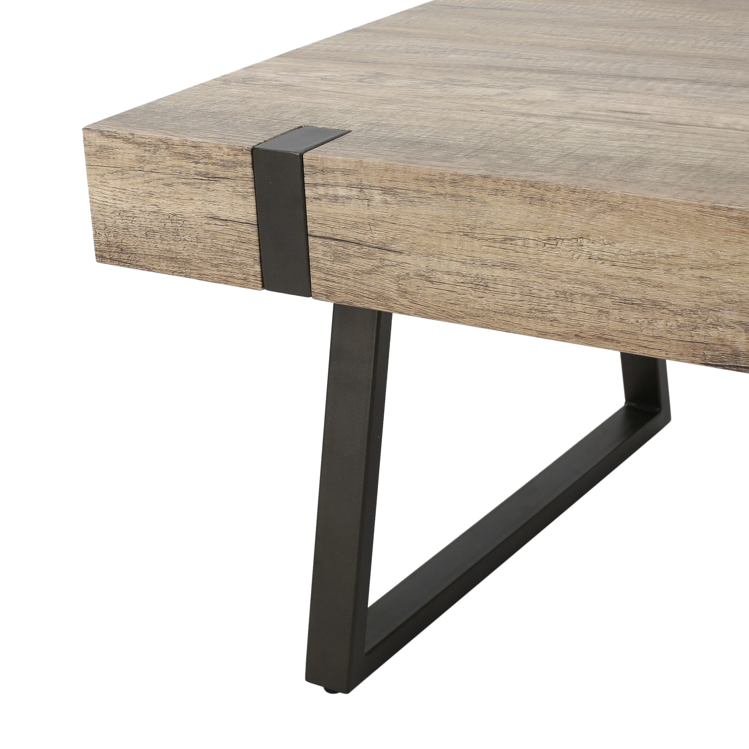 Genwa Canyon Grey Wood Coffee Table - furnishings