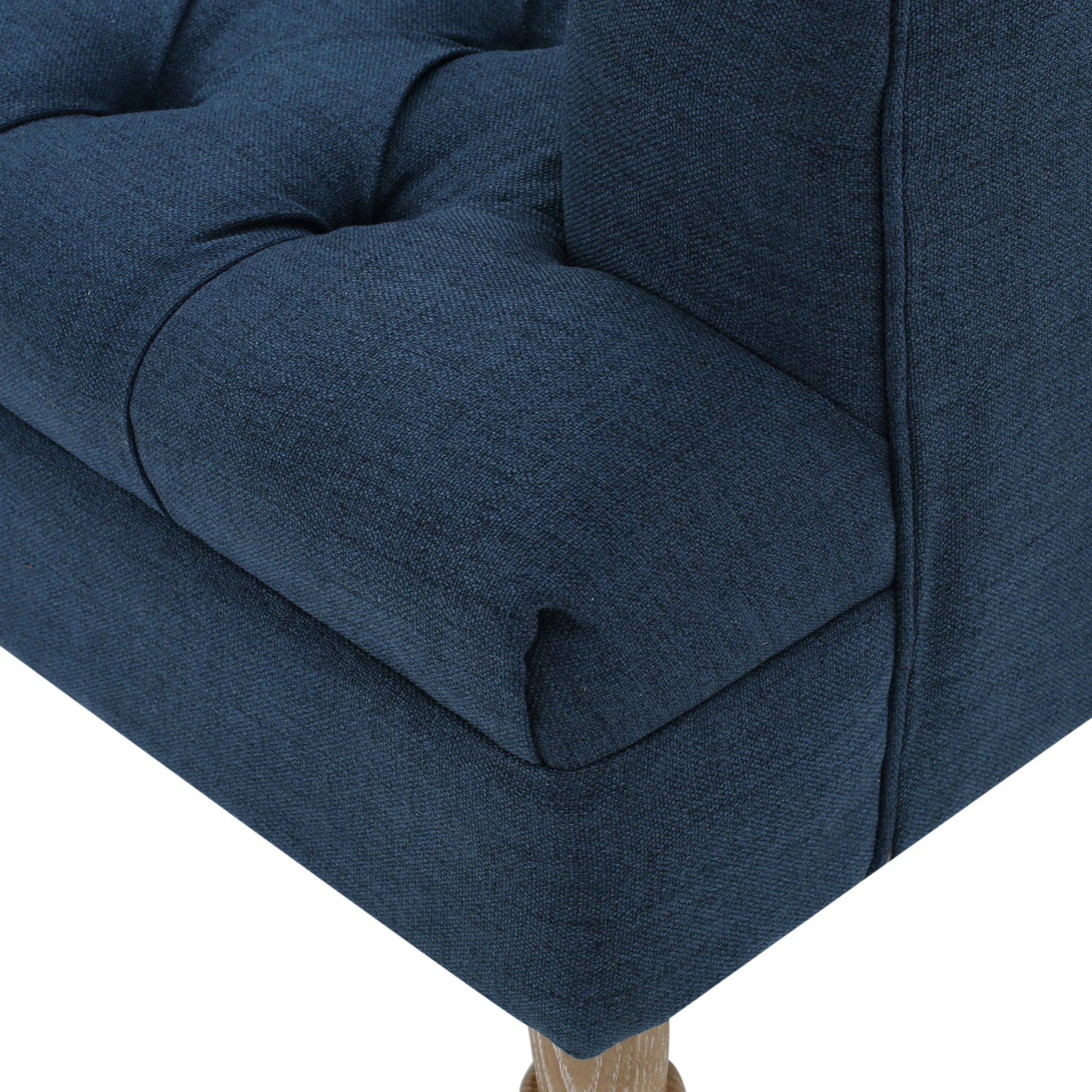 Kimberly Fabric Tufted Club Chair - furnishings