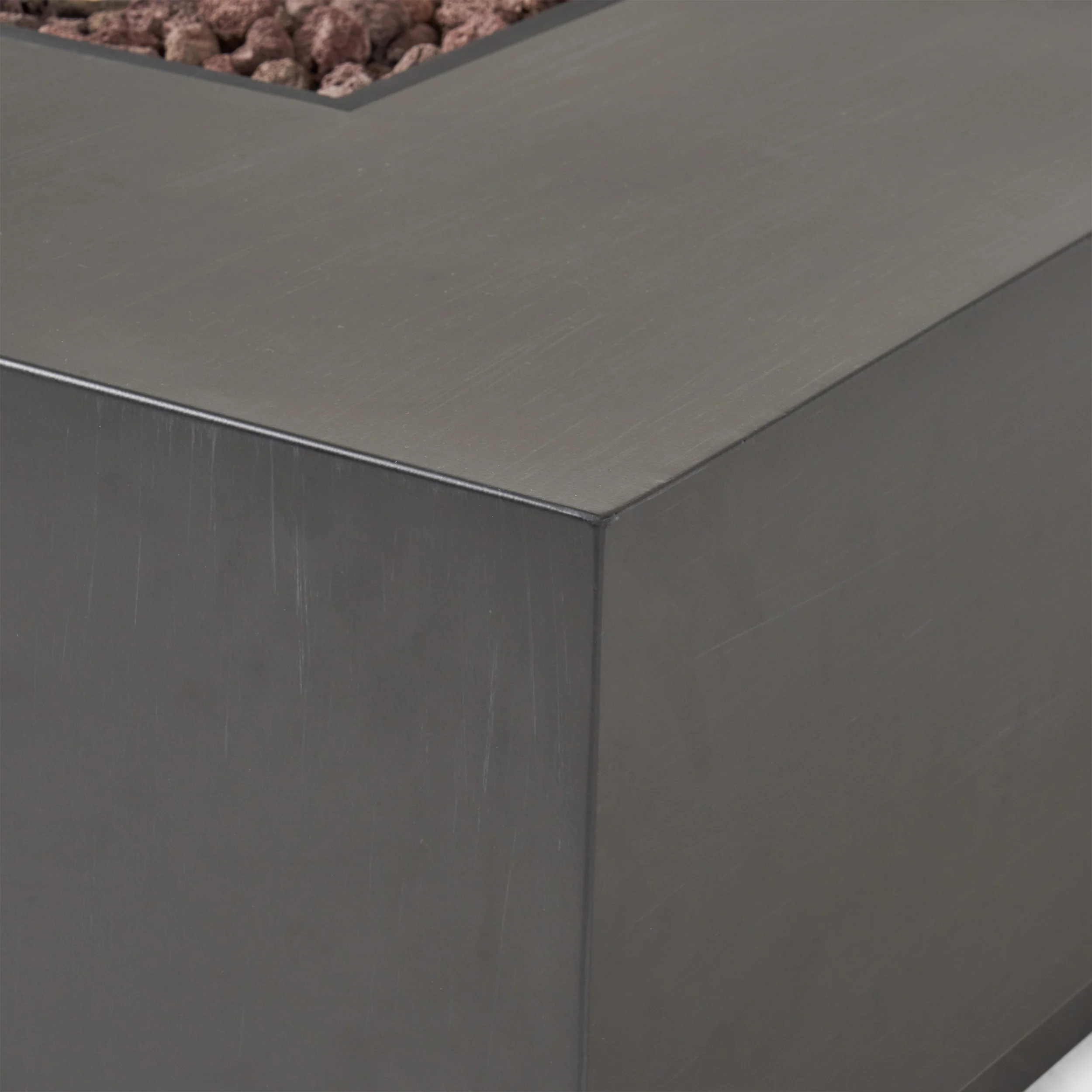 Jasmine Outdoor 50,000 BTU Square Fire Pit (No Tank Holder) - furnishings