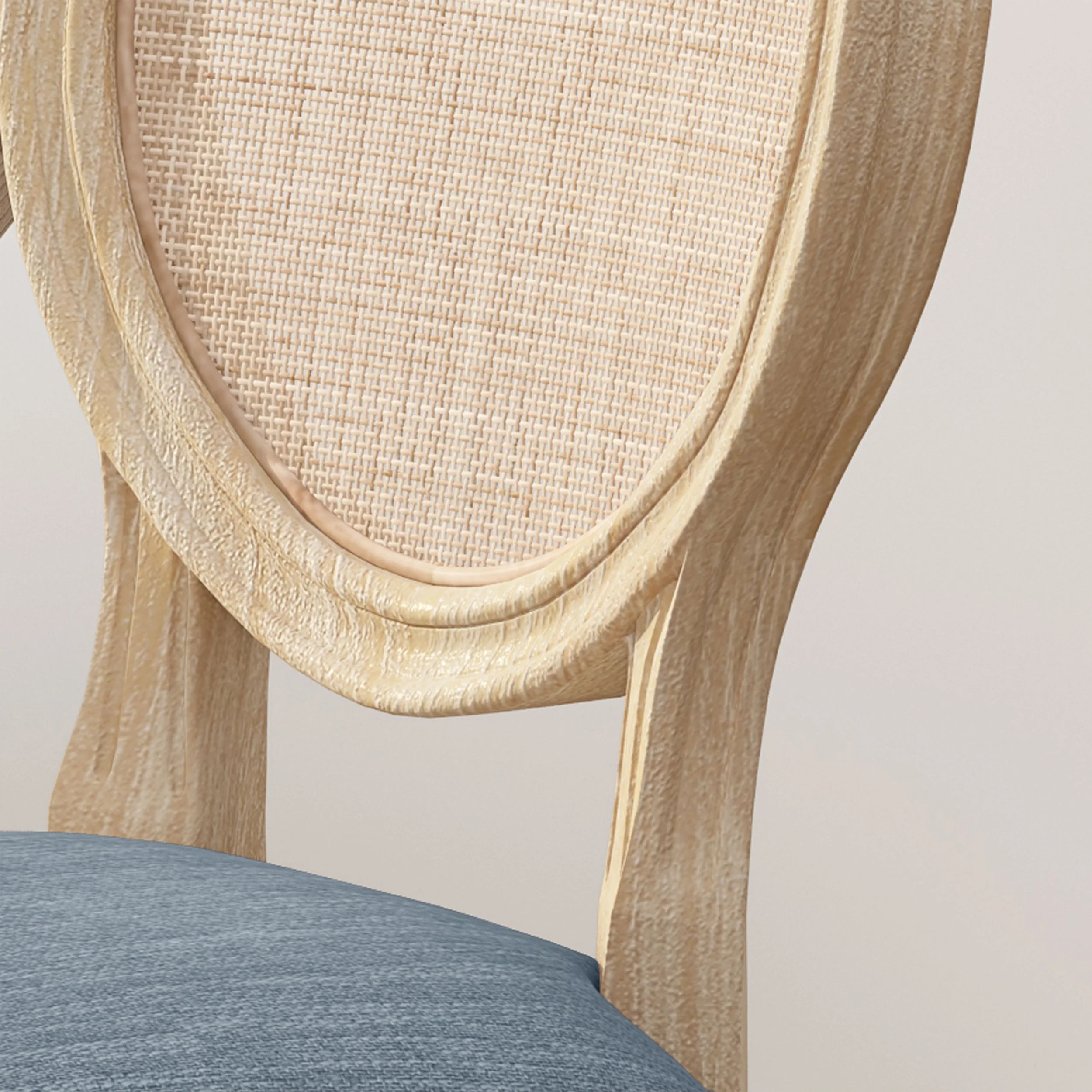 Camilo Oval Cane Back French Style Dining Chair (Set of 2) - furnishings