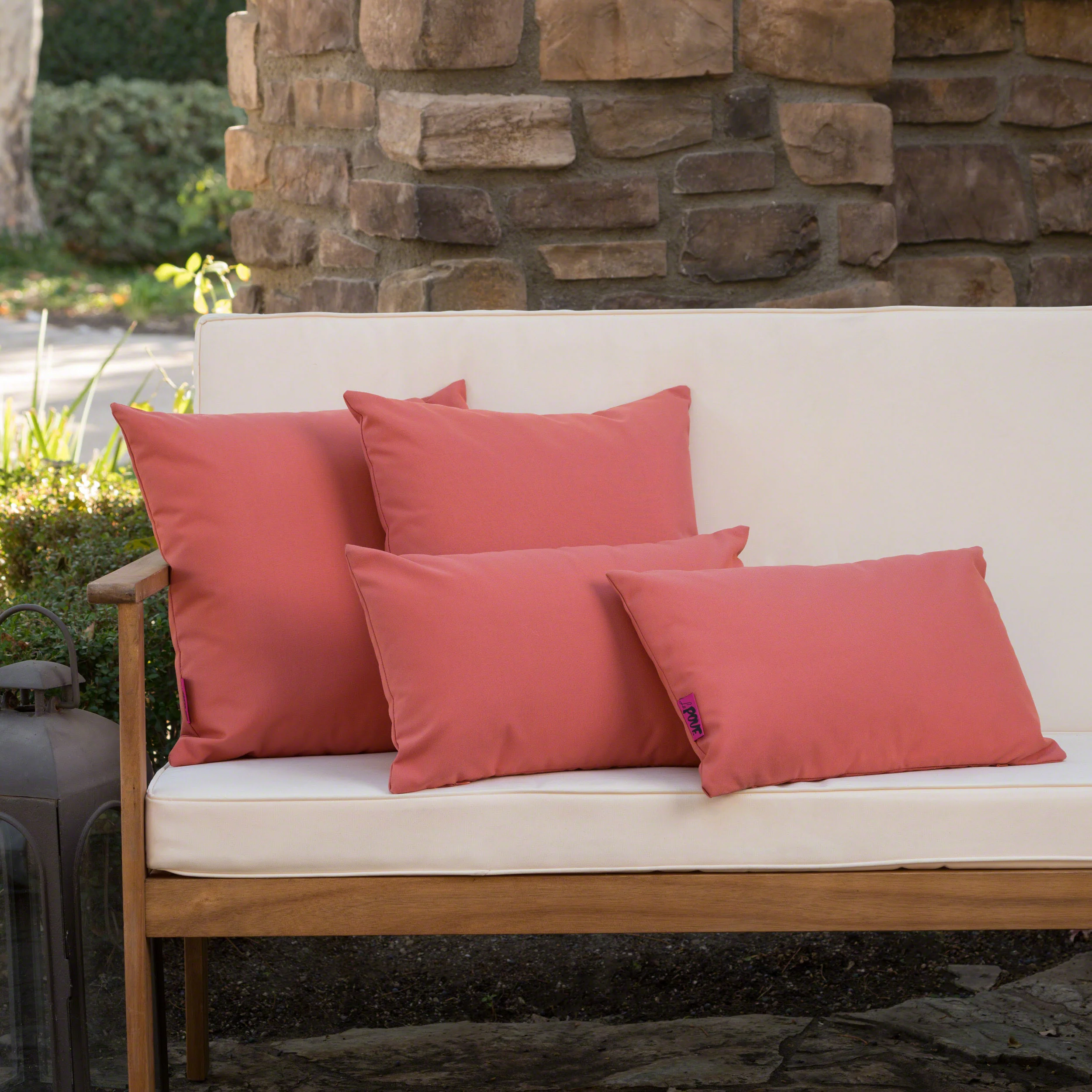 Coronado Outdoor Water Resistant Square and Rectangular Throw Pillows (Set of 4) - furnishings