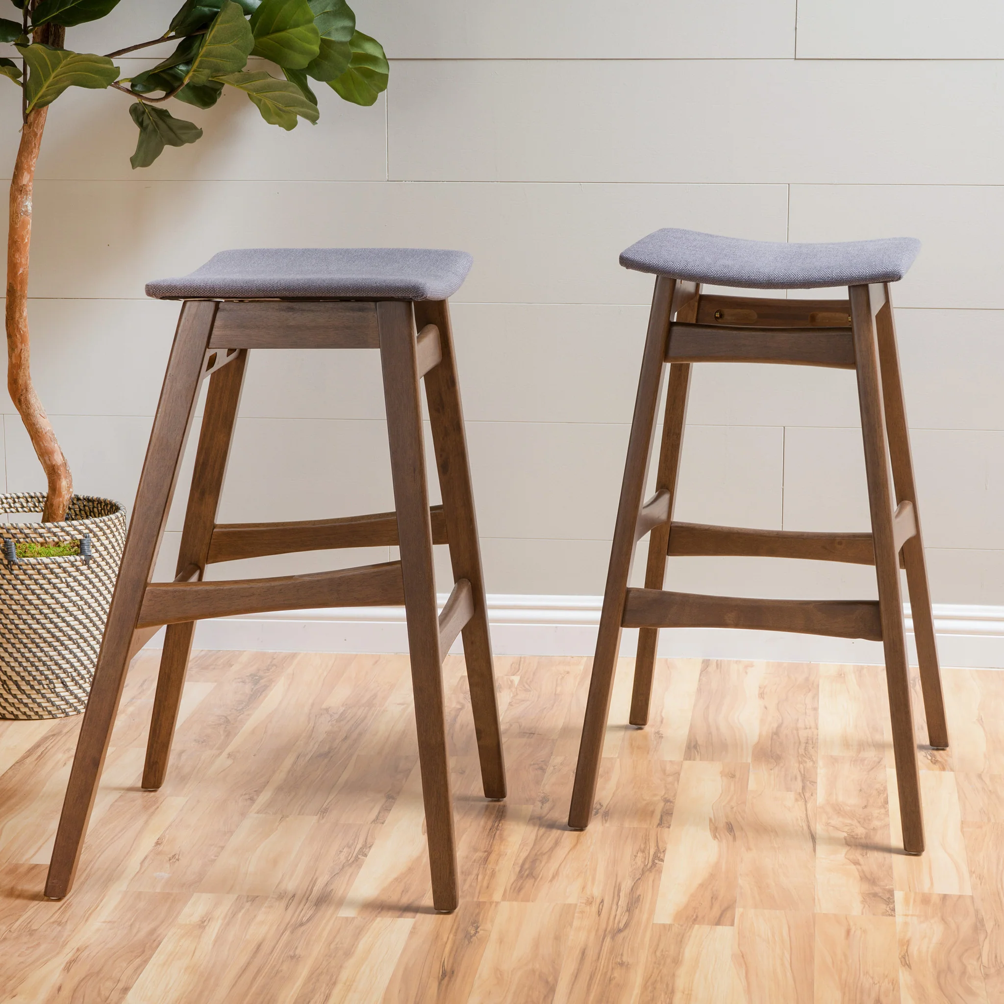 Oster Mid Century Design 30-Inch Bar Stools (Set of 2) - furnishings