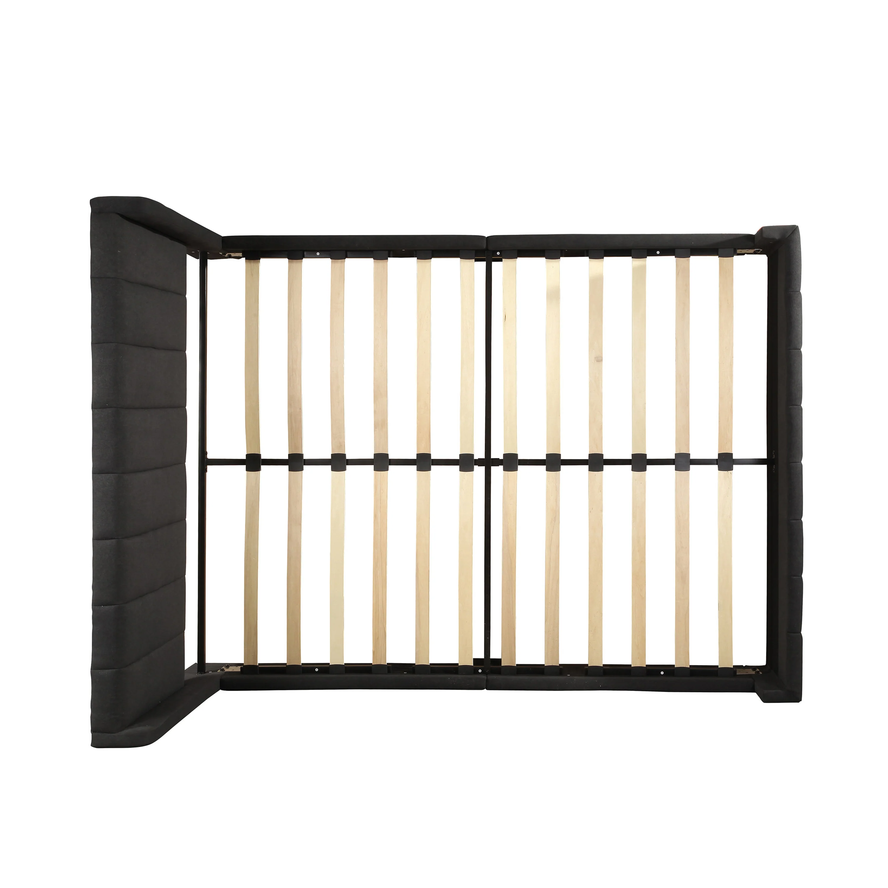 Riley Fully Upholstered Queen Size Bed Frame - furnishings