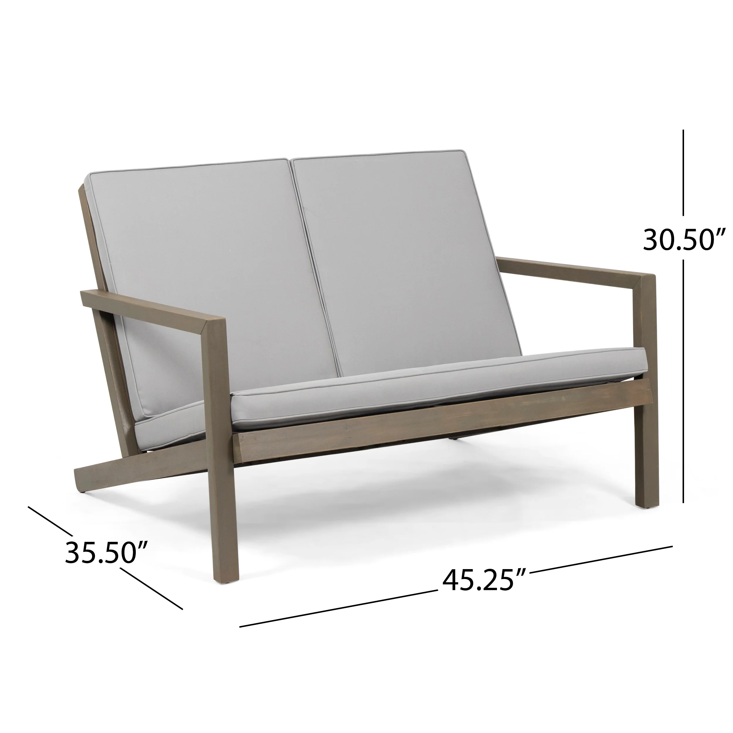 Camryn Outdoor 4 Seater Chat Set with Cushions - furnishings