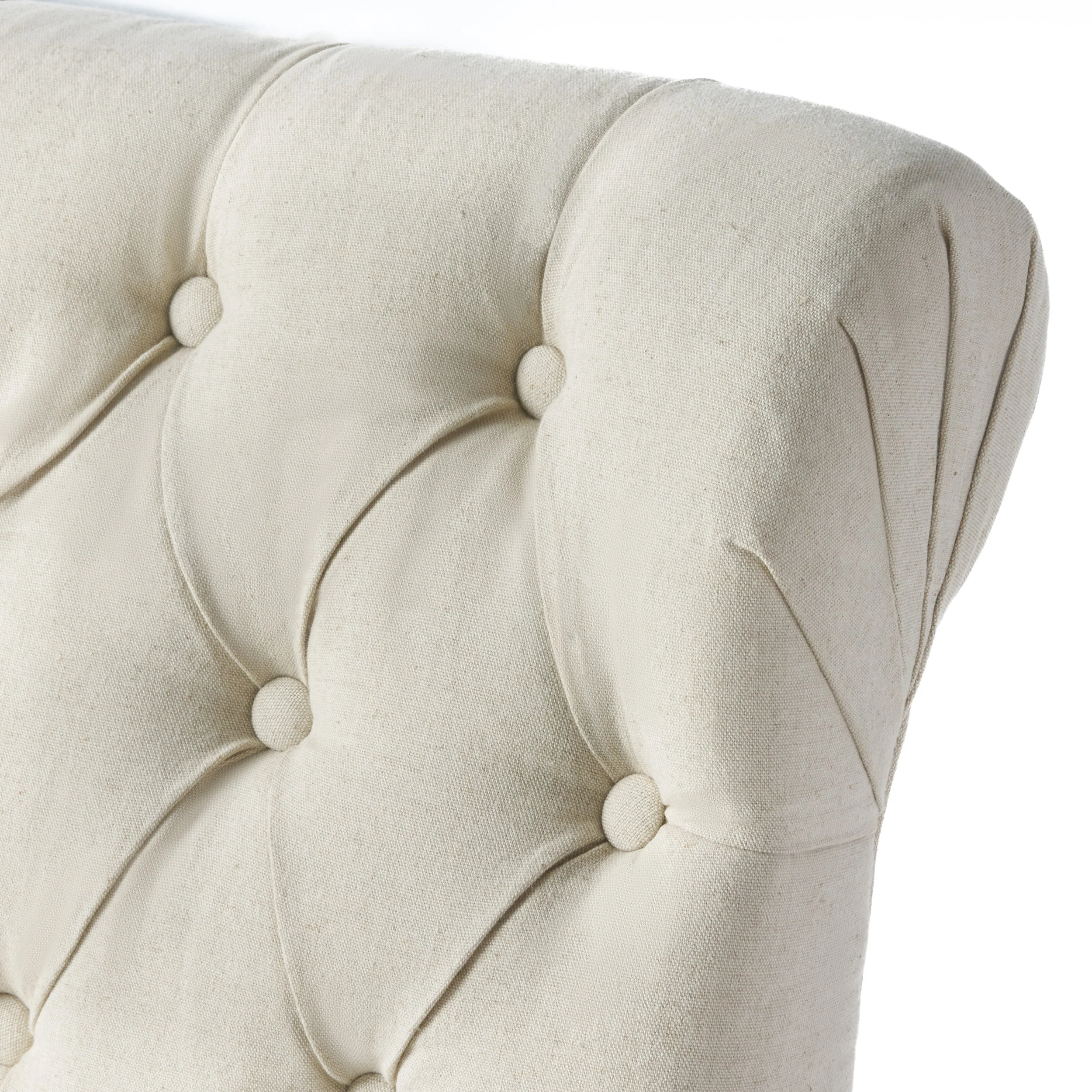 Emerson Contemporary Tufted Rolltop Dining Chairs - furnishings