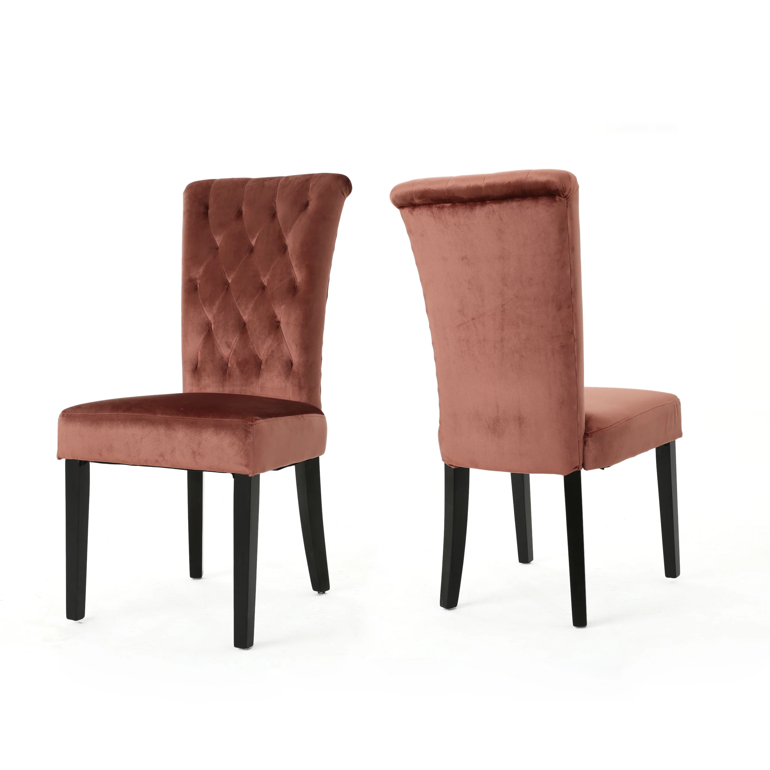 Venus Tufted New Velvet Dining Chair - Set of 2 - furnishings