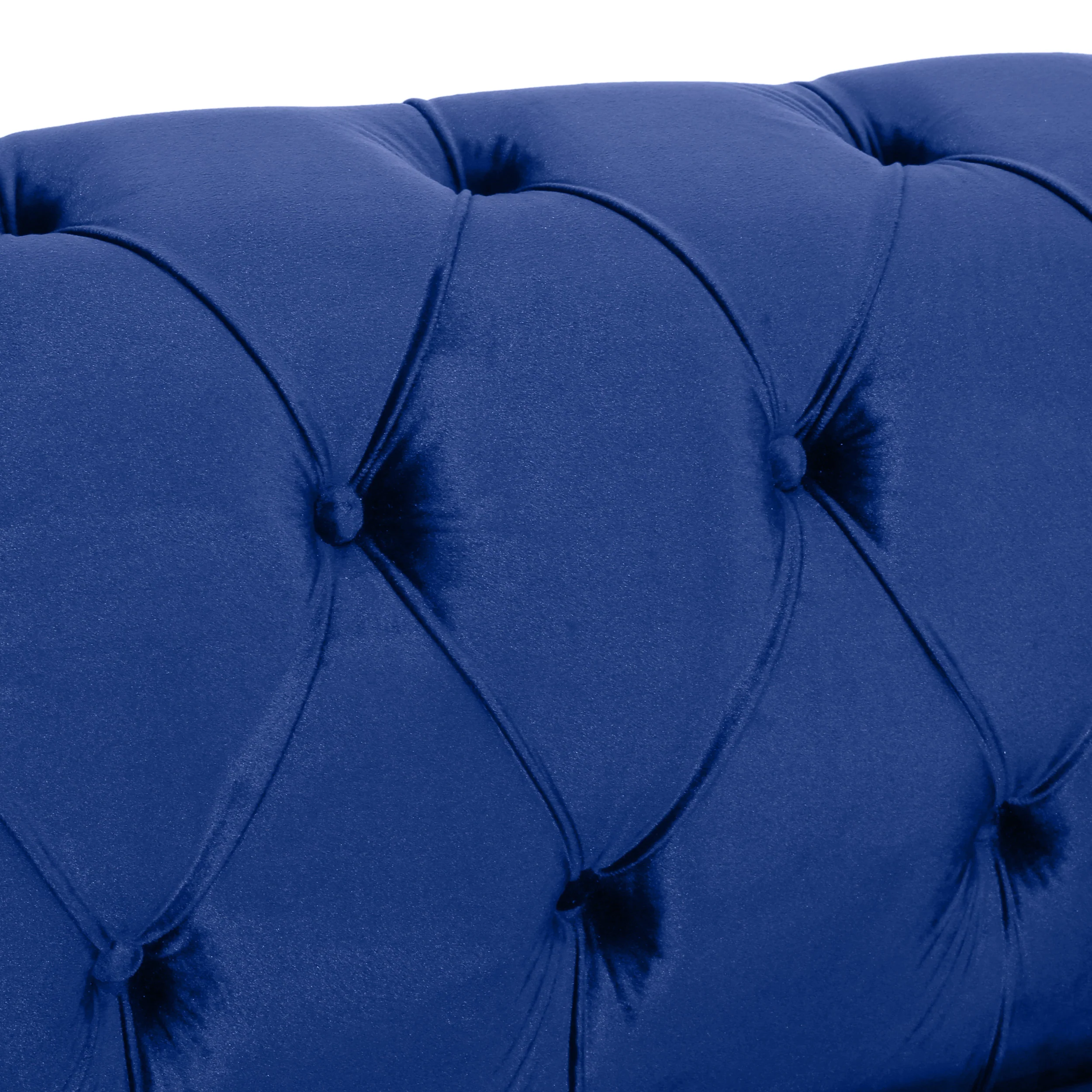 Marengo Contemporary Velvet Tufted 3 Seater Sofa - furnishings