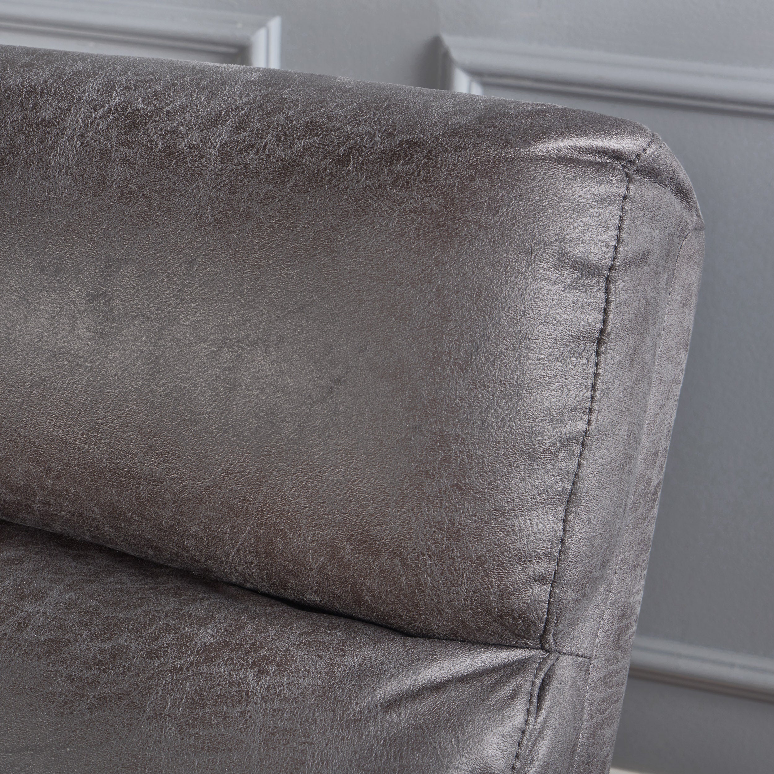 Hana Plush Cushion Tufted Back Microfiber Loveseat Recliner - furnishings