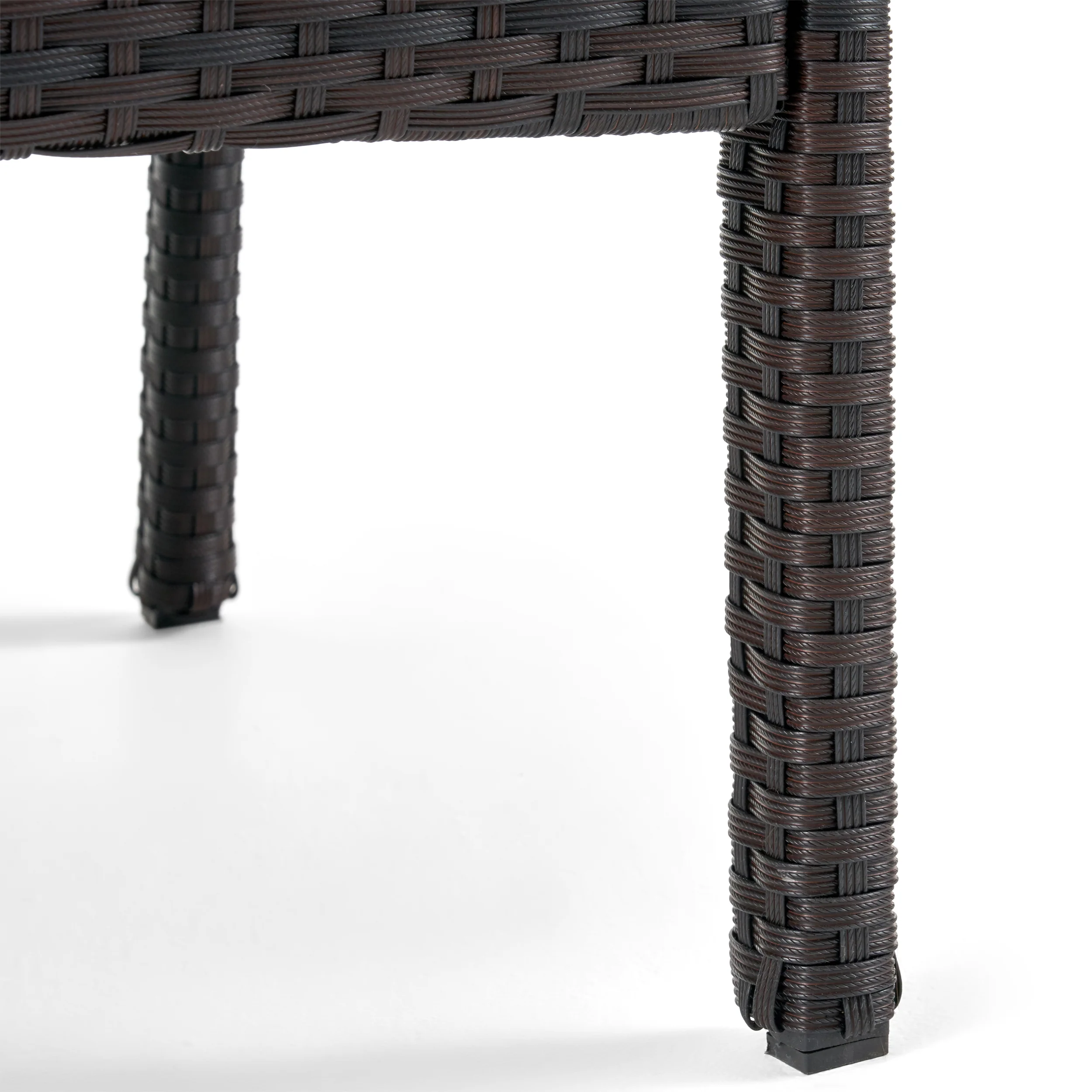 Alanny Outdoor 4 Seater Wicker Chat Set with Fire Pit - furnishings