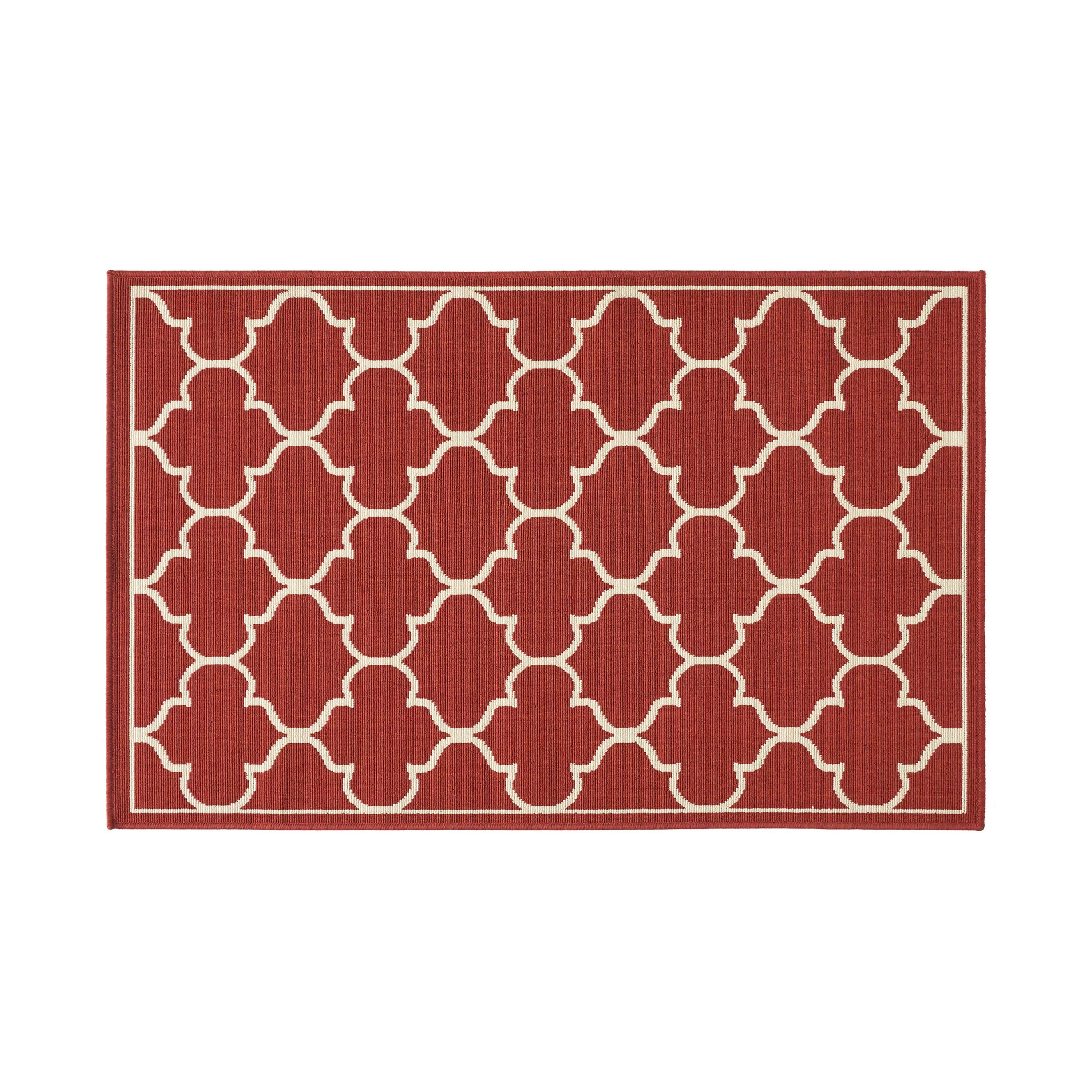 Ferncliffe Indoor/Outdoor Geometric Area Rug - furnishings