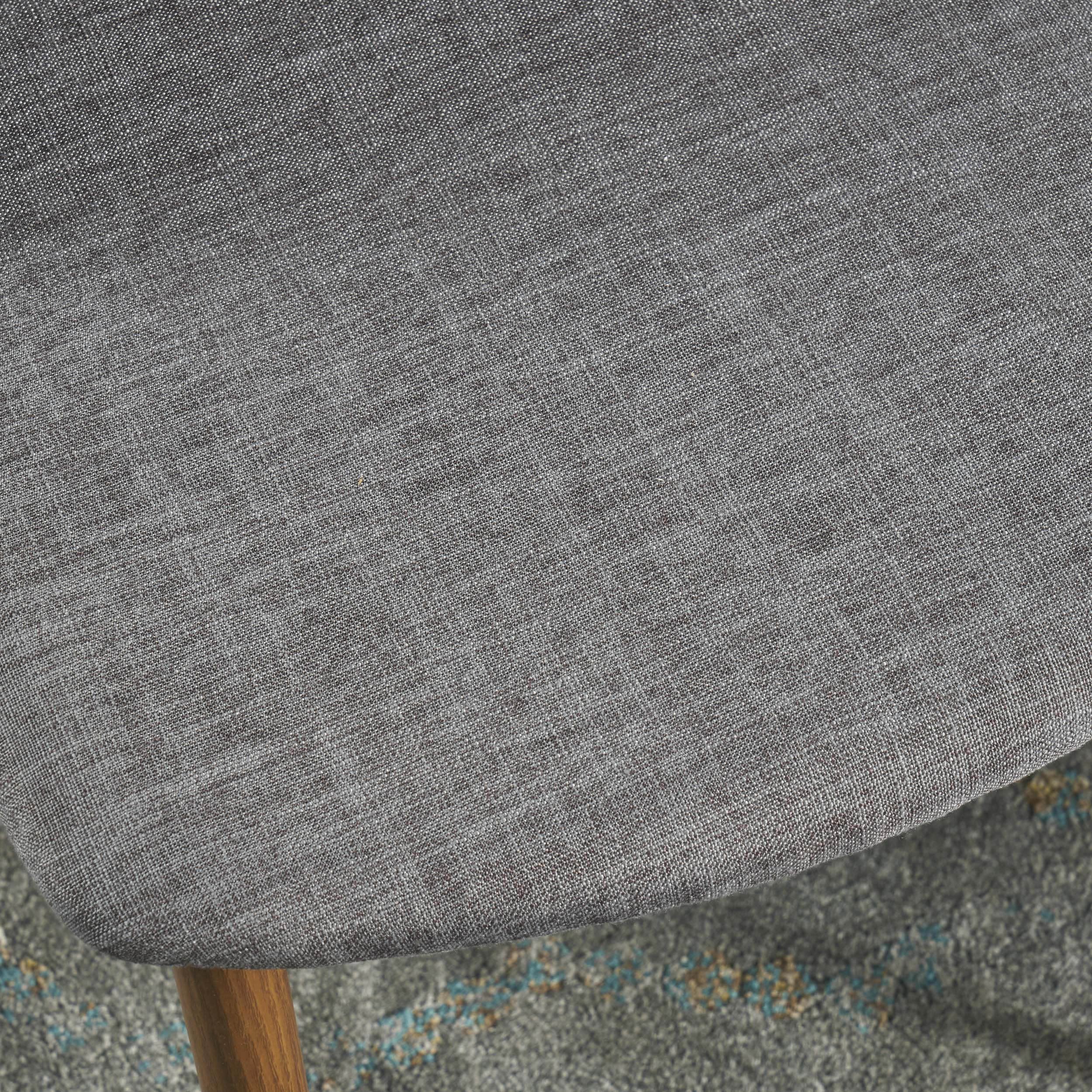 Anastasia Light Gray Fabric Dining Chairs (Set of 2) - furnishings