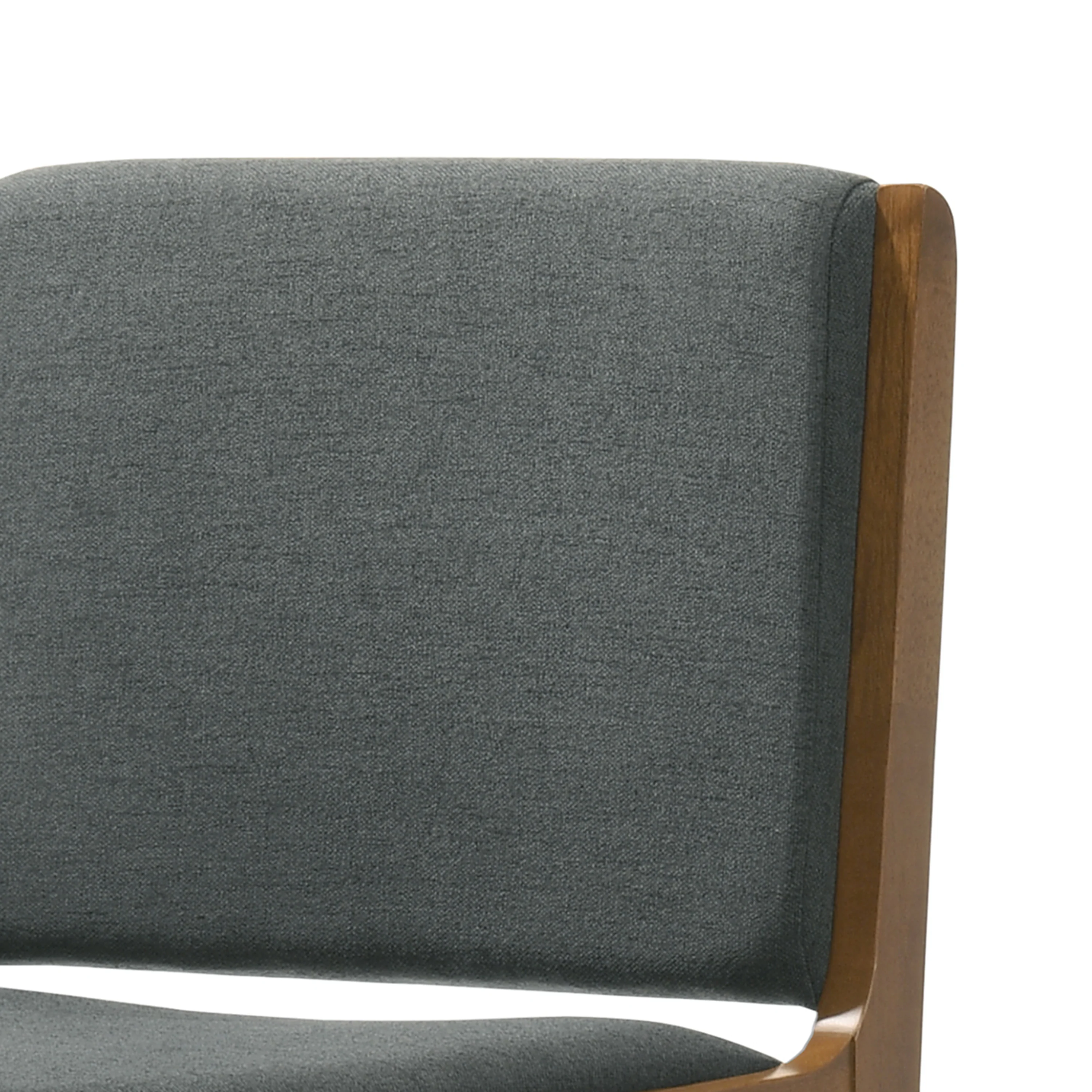 Galtin Contemporary Fabric Upholstered Wood Dining Chairs, Set of 6 - furnishings