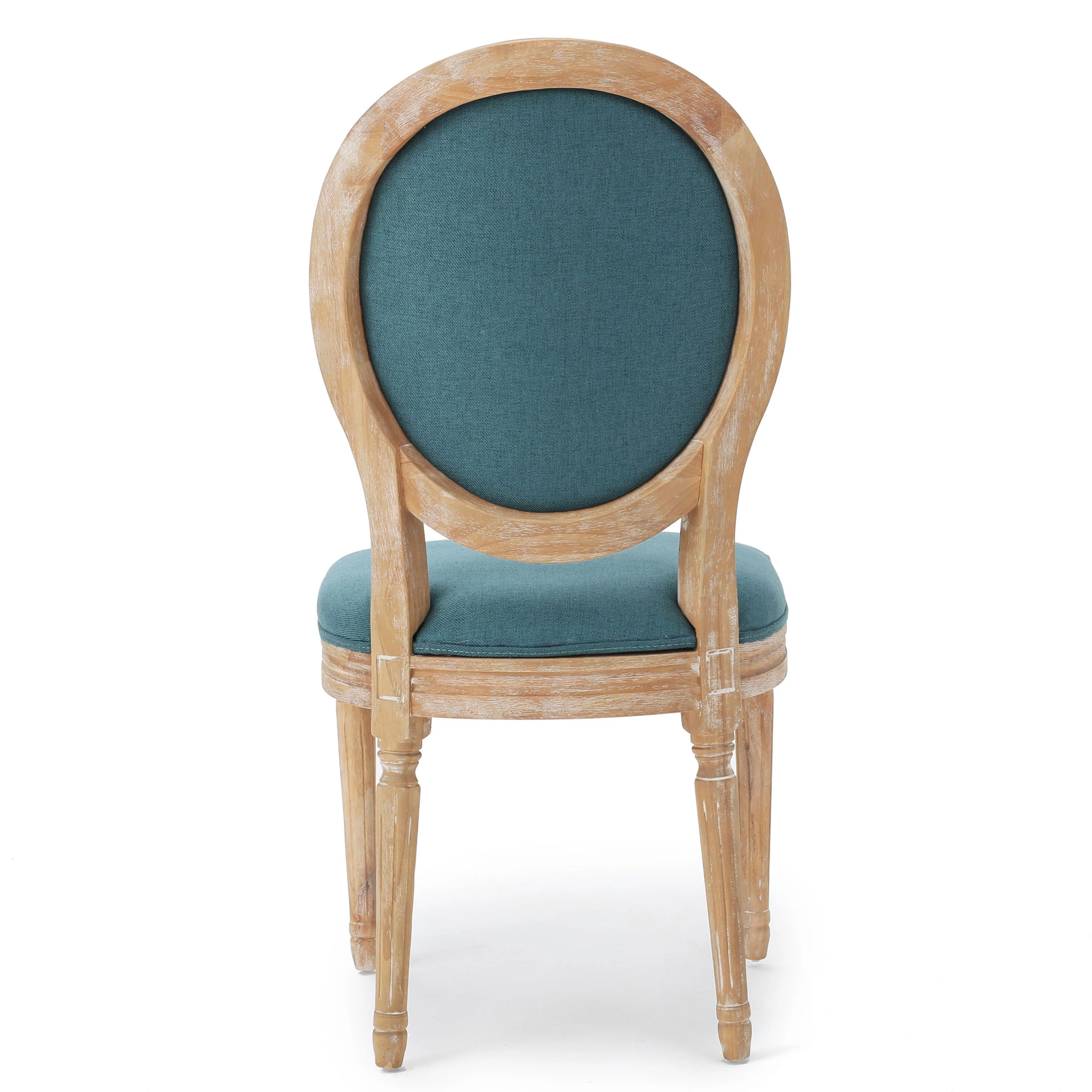 Phinnaeus French Country Fabric Dining Chairs (Set of 2) - furnishings