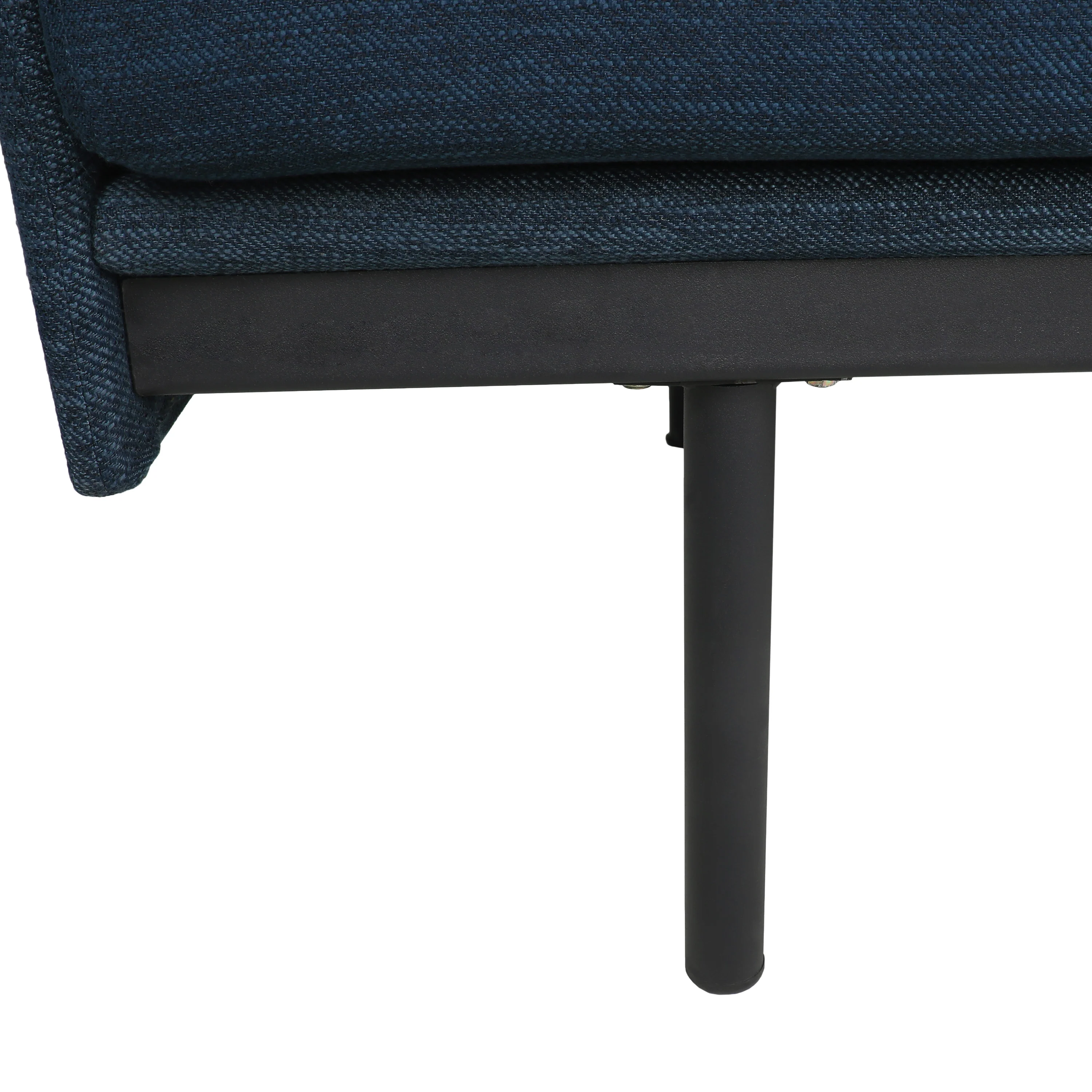 Mokena Contemporary Fabric Upholstered 3 Seater Sofa - furnishings