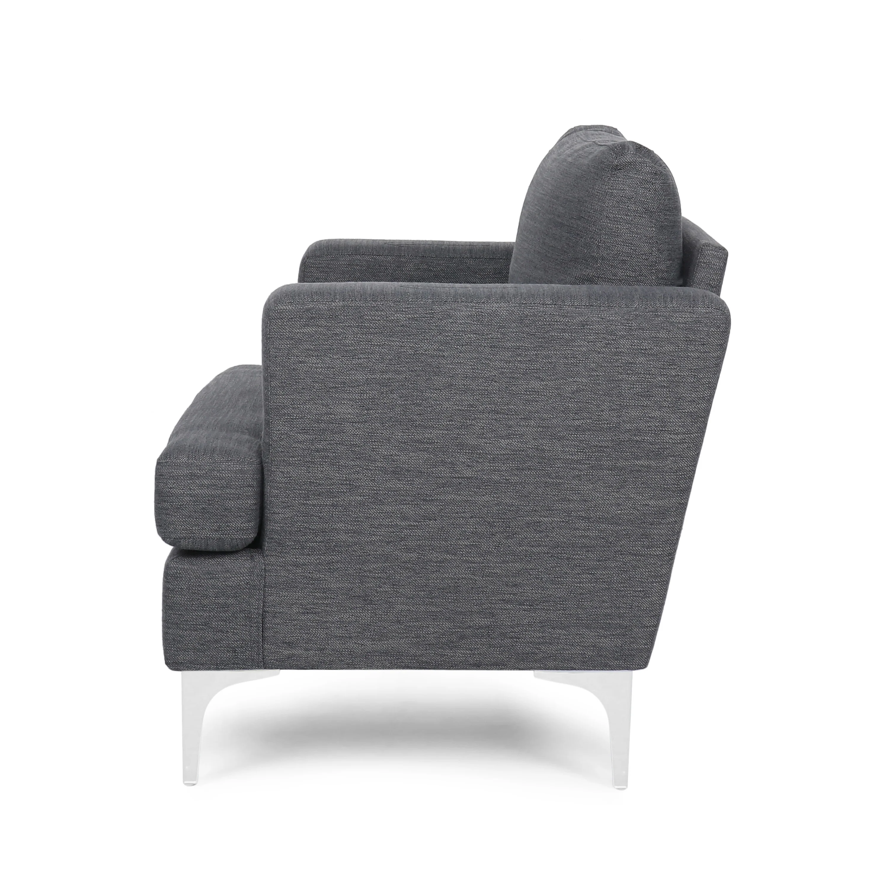 Vue Modern Fabric Upholstered Club Chair - furnishings