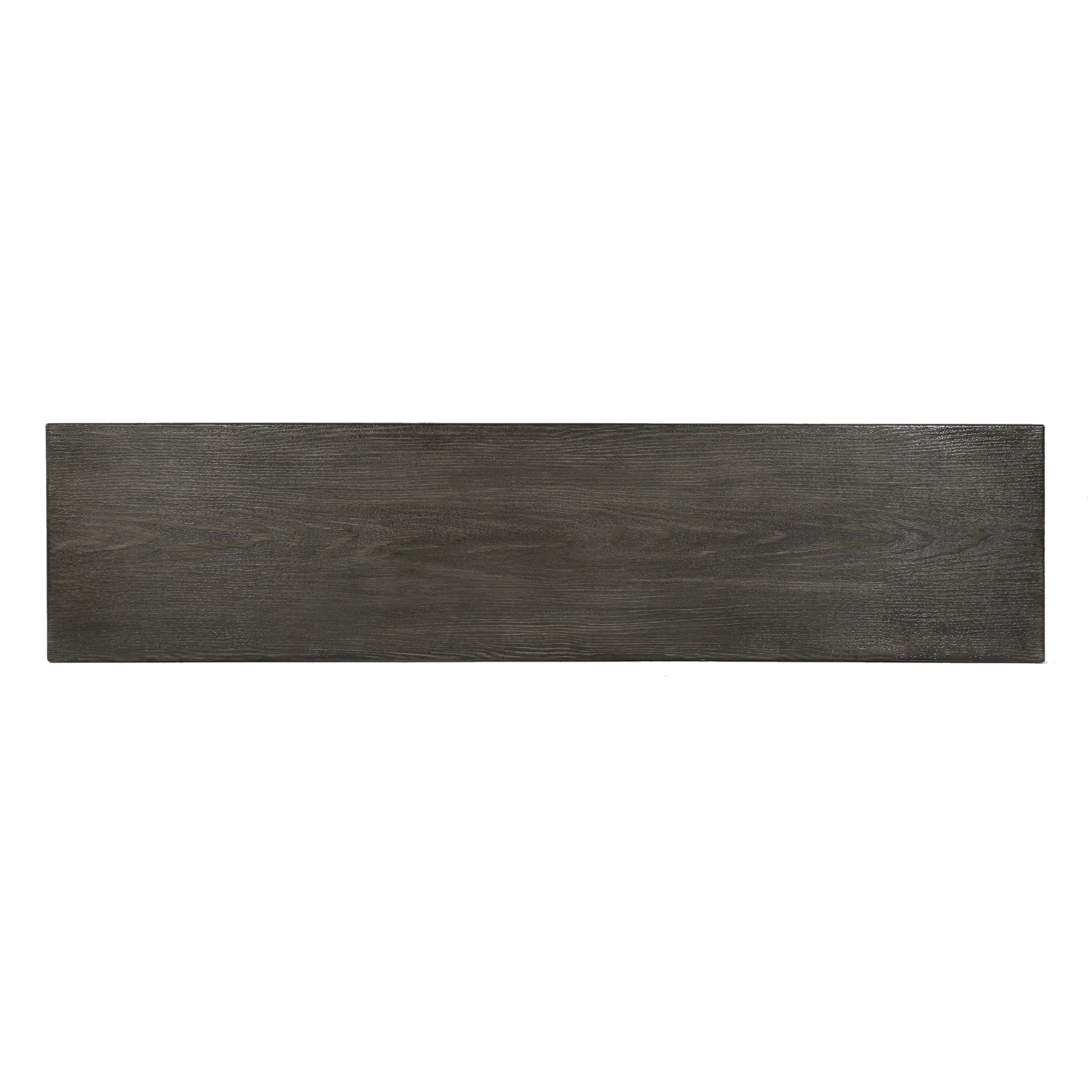 Rosarito Outdoor Aluminum Dining Bench with Black Steel Frame (Set of 2) - furnishings