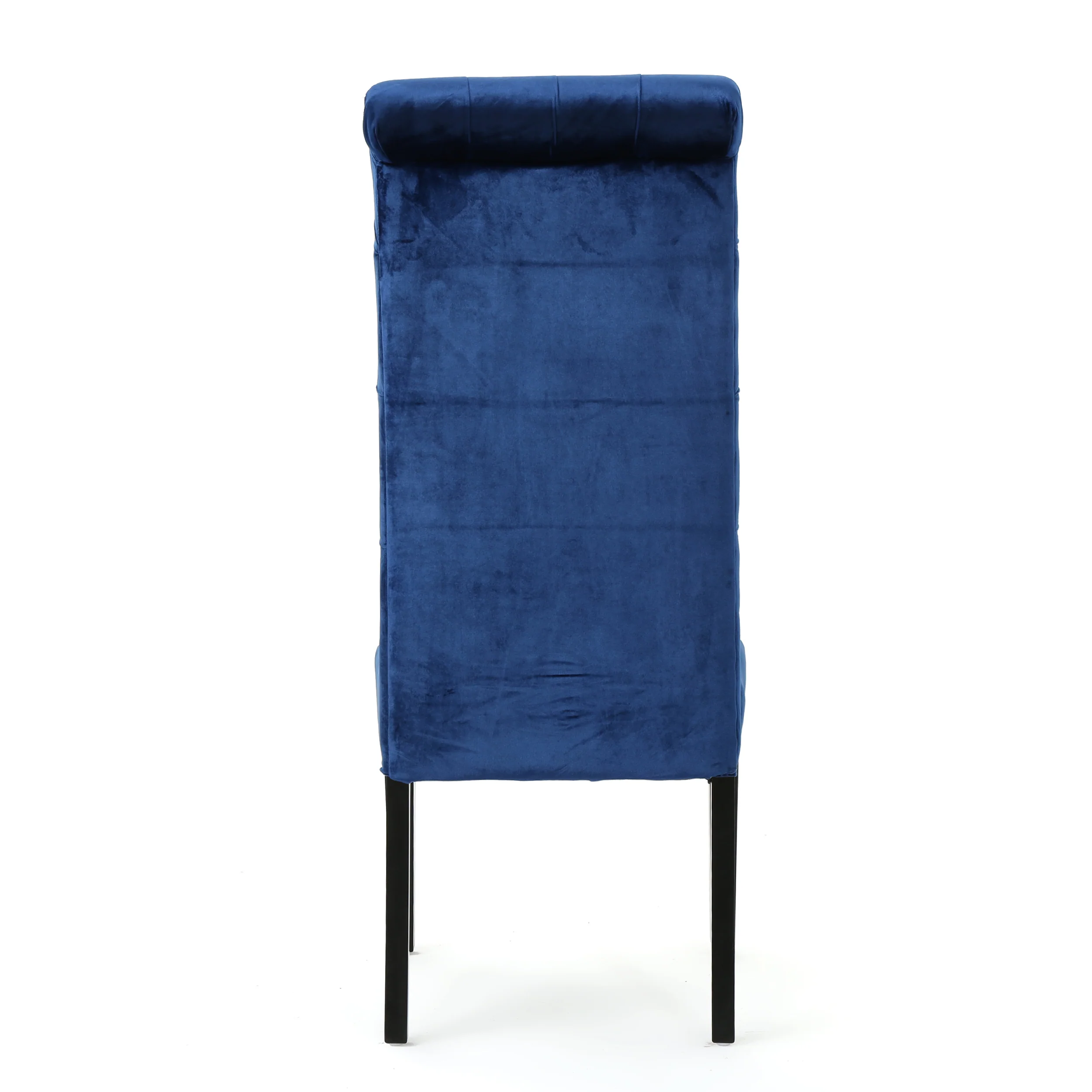 Leona Tall Back Tufted New Velvet Dining Chair (Set of 2) - furnishings