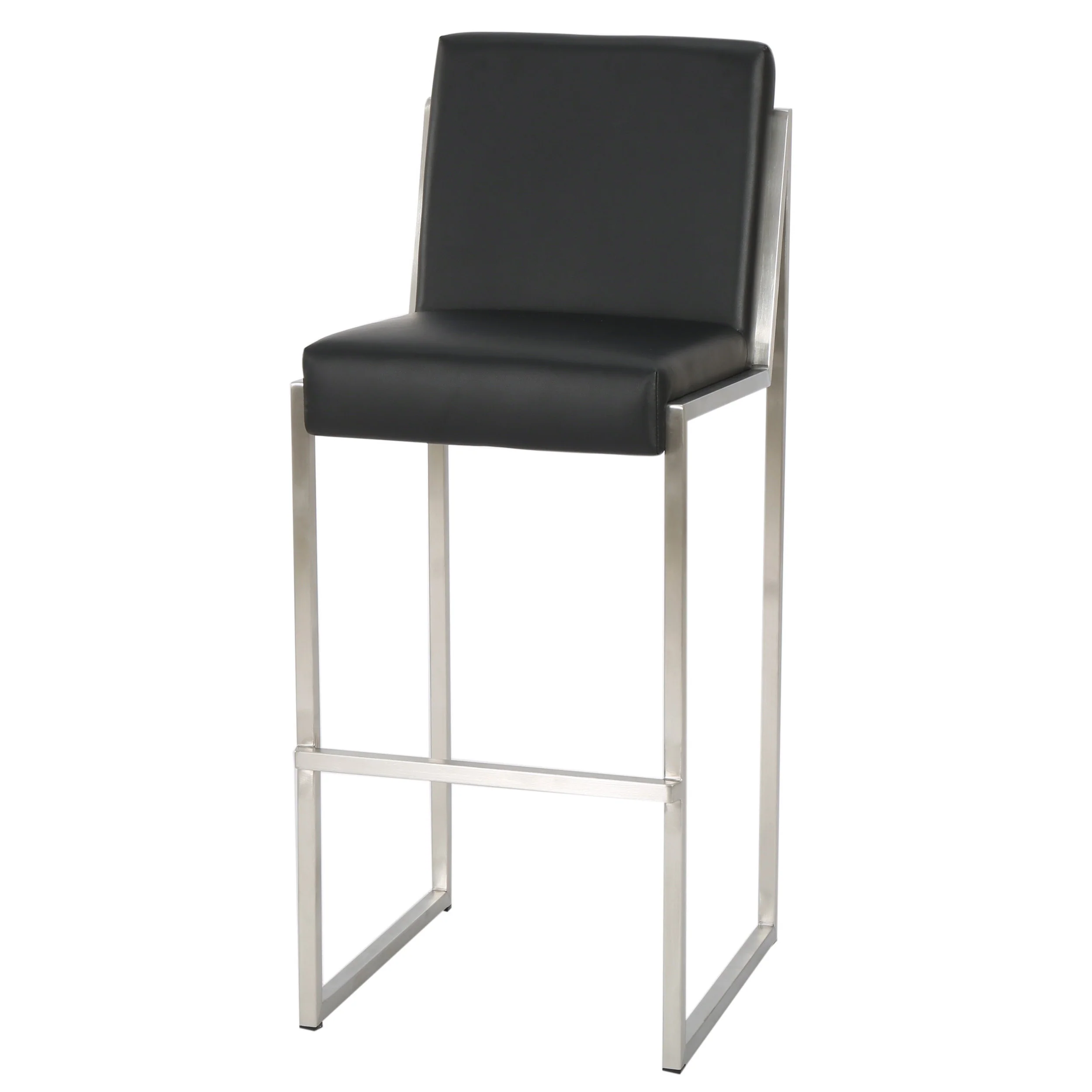 October 30-Inch Bonded Leather Barstool (Set of 2) - furnishings