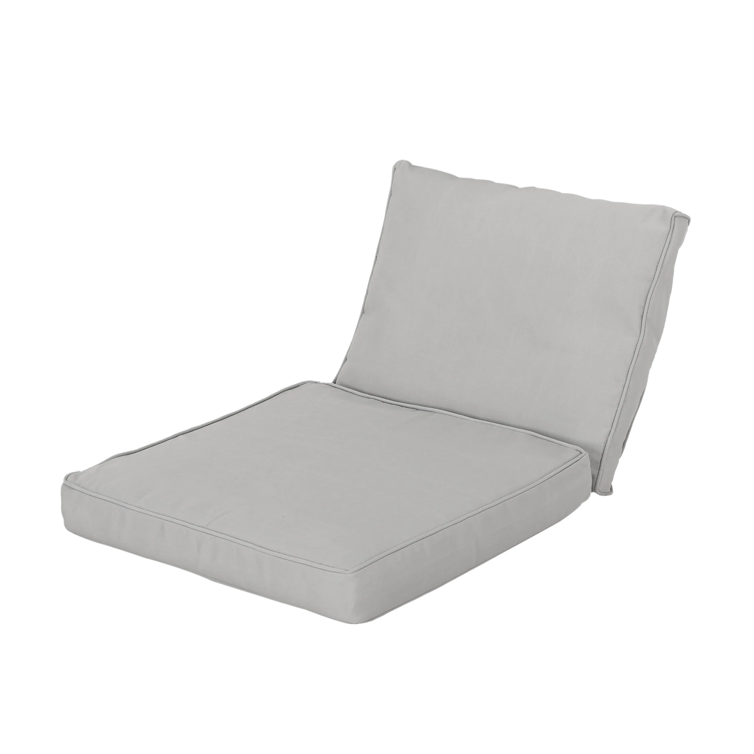 Atiyah Outdoor Water Resistant Fabric Club Chair Cushions with Piping - furnishings