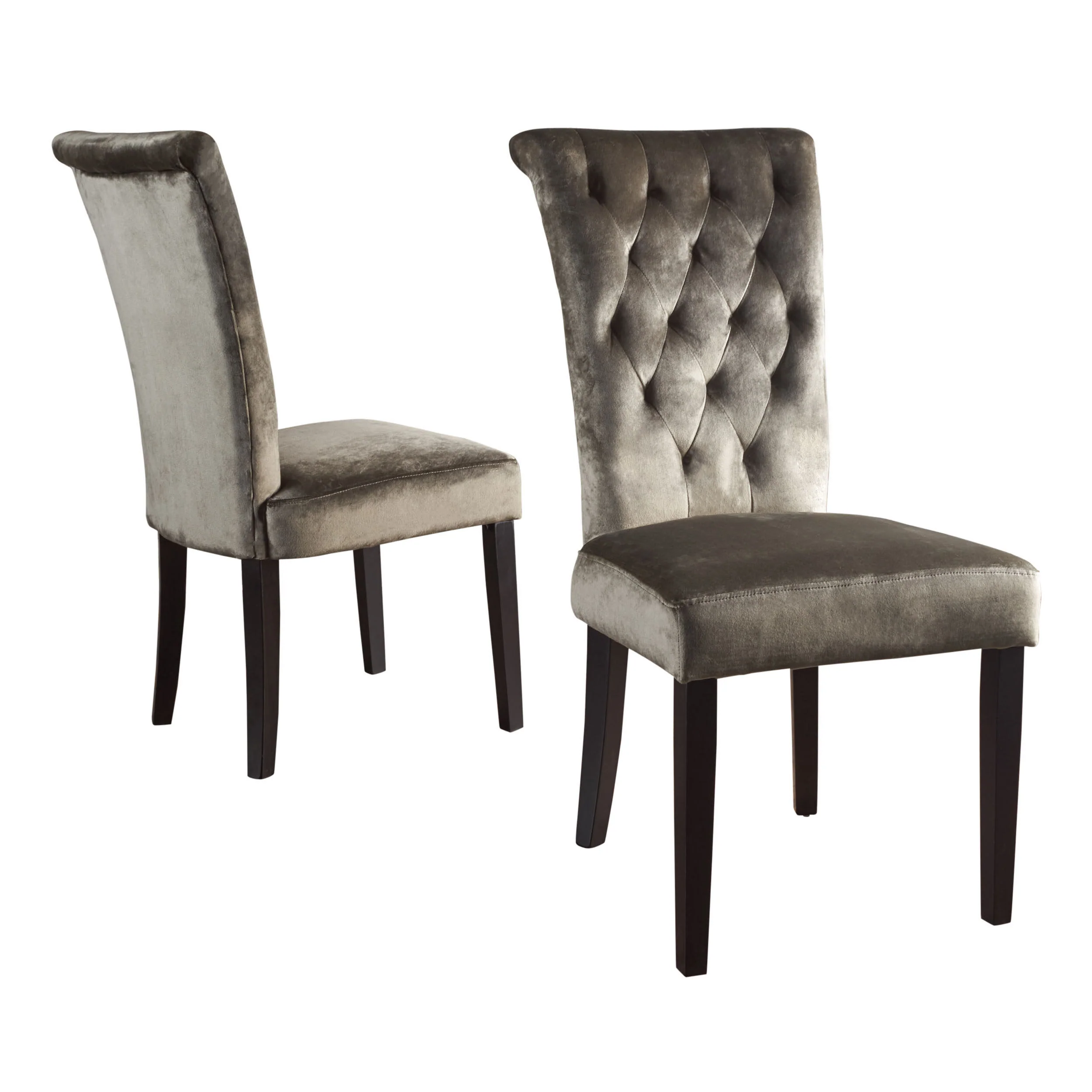 Venus Tufted New Velvet Dining Chair - Set of 2 - furnishings