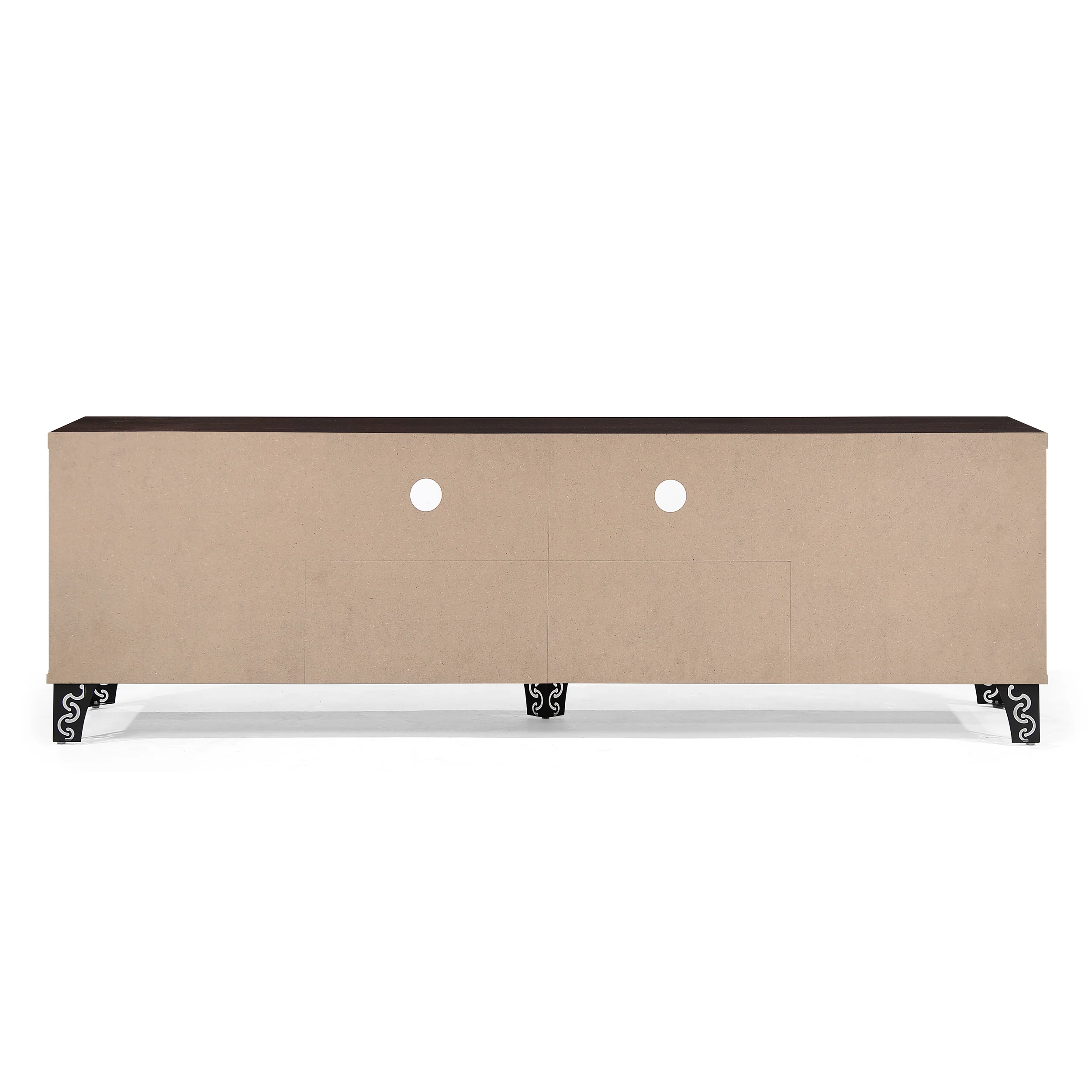 Celia Mid Century Modern Cabinet & Shelves TV Stand - furnishings
