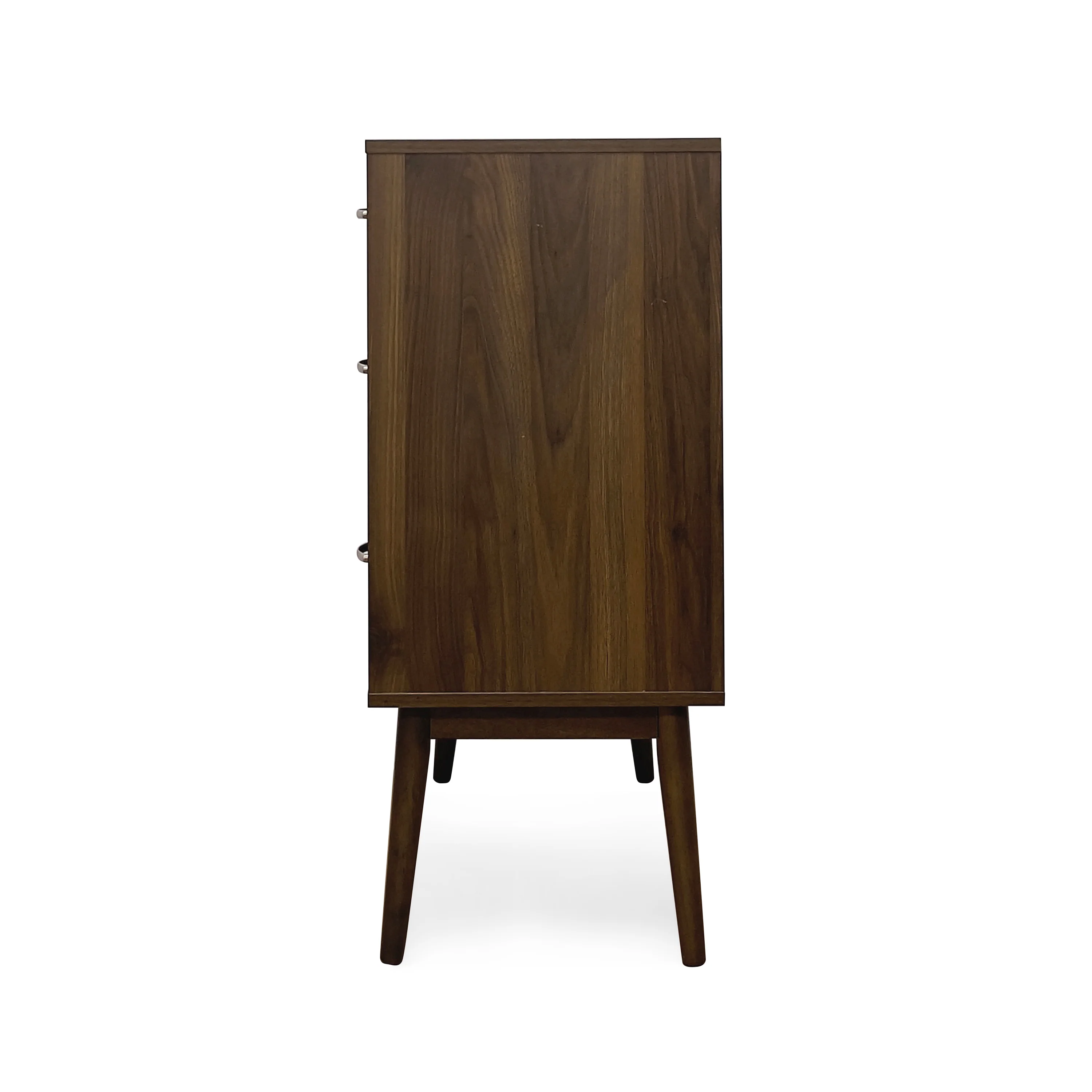 Wilbur Mid Century Modern Wooden 3 Drawer Chest - furnishings