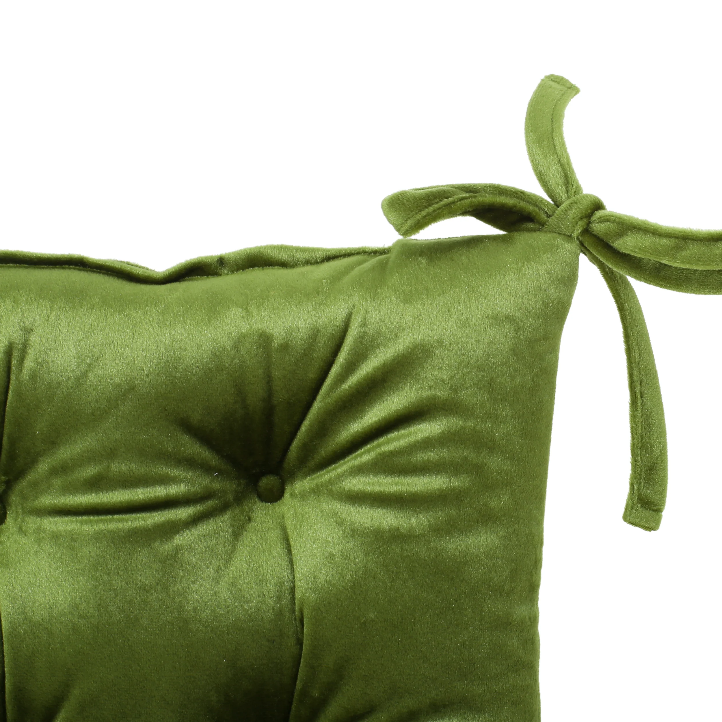 Asma Tufted Velvet Dining Chair Cushion Pad - furnishings