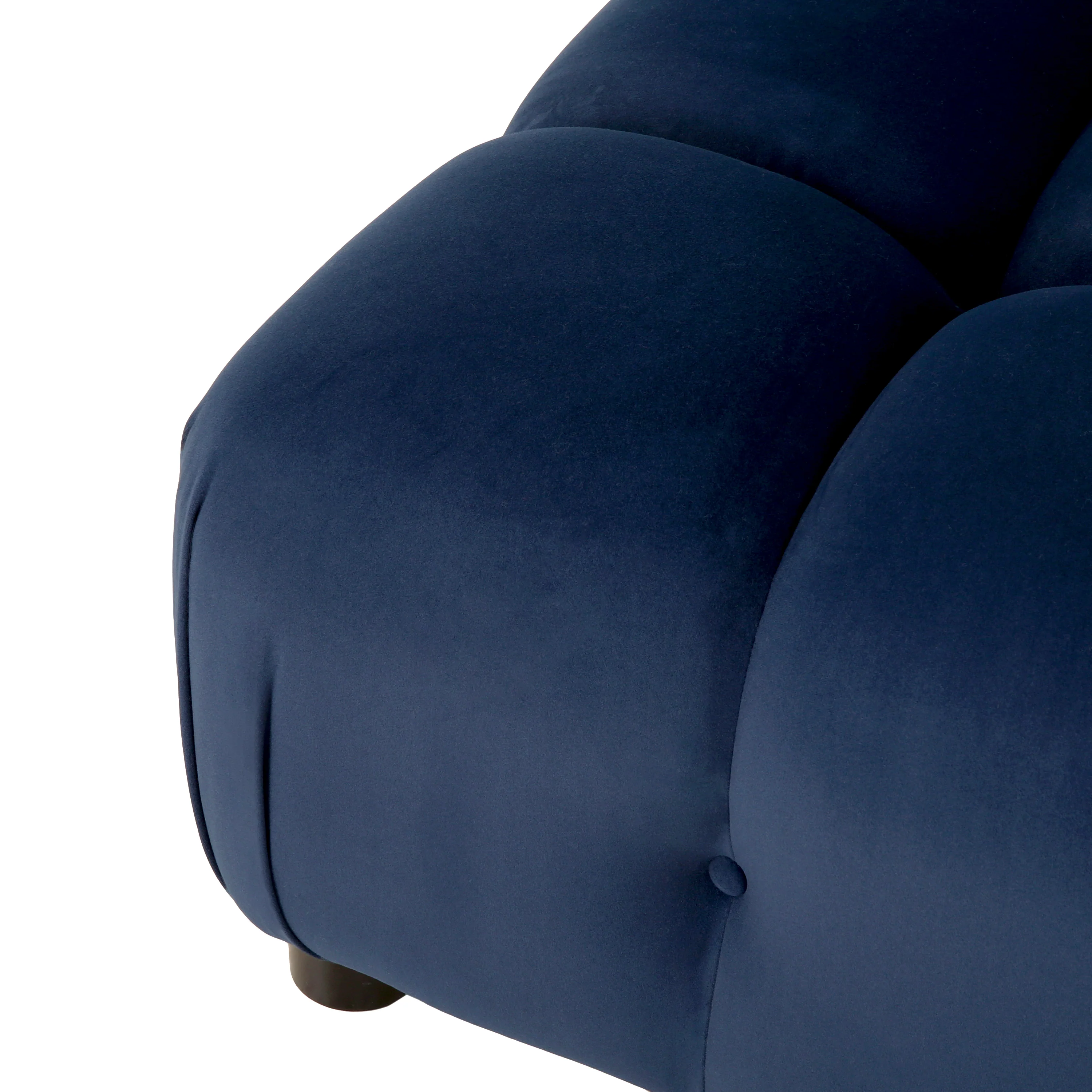 Kildare Velvet Tufted Club Chair - furnishings