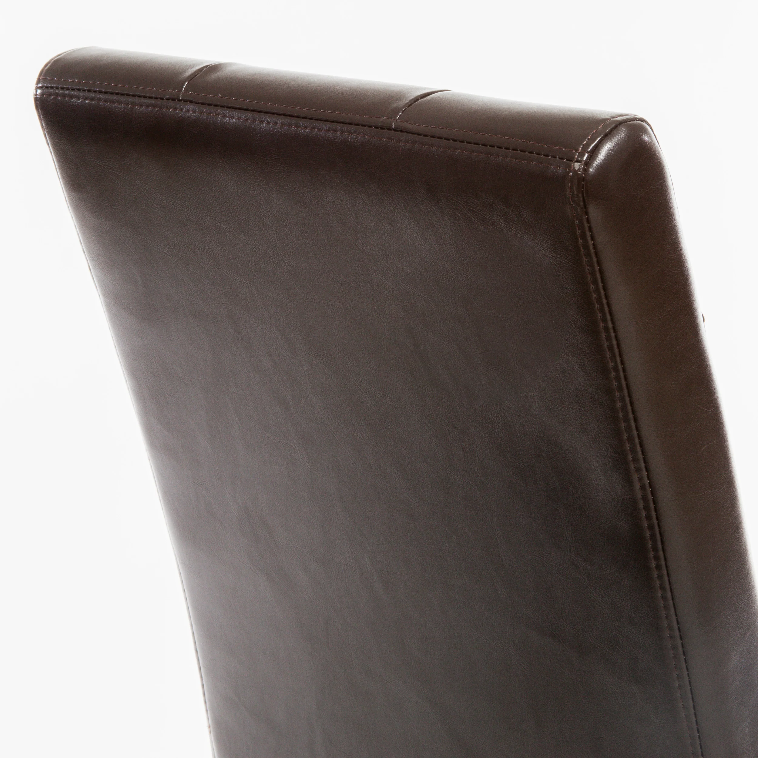 Percival T-Stitch Bonded Leather Dining Chairs (Set of 2) - furnishings
