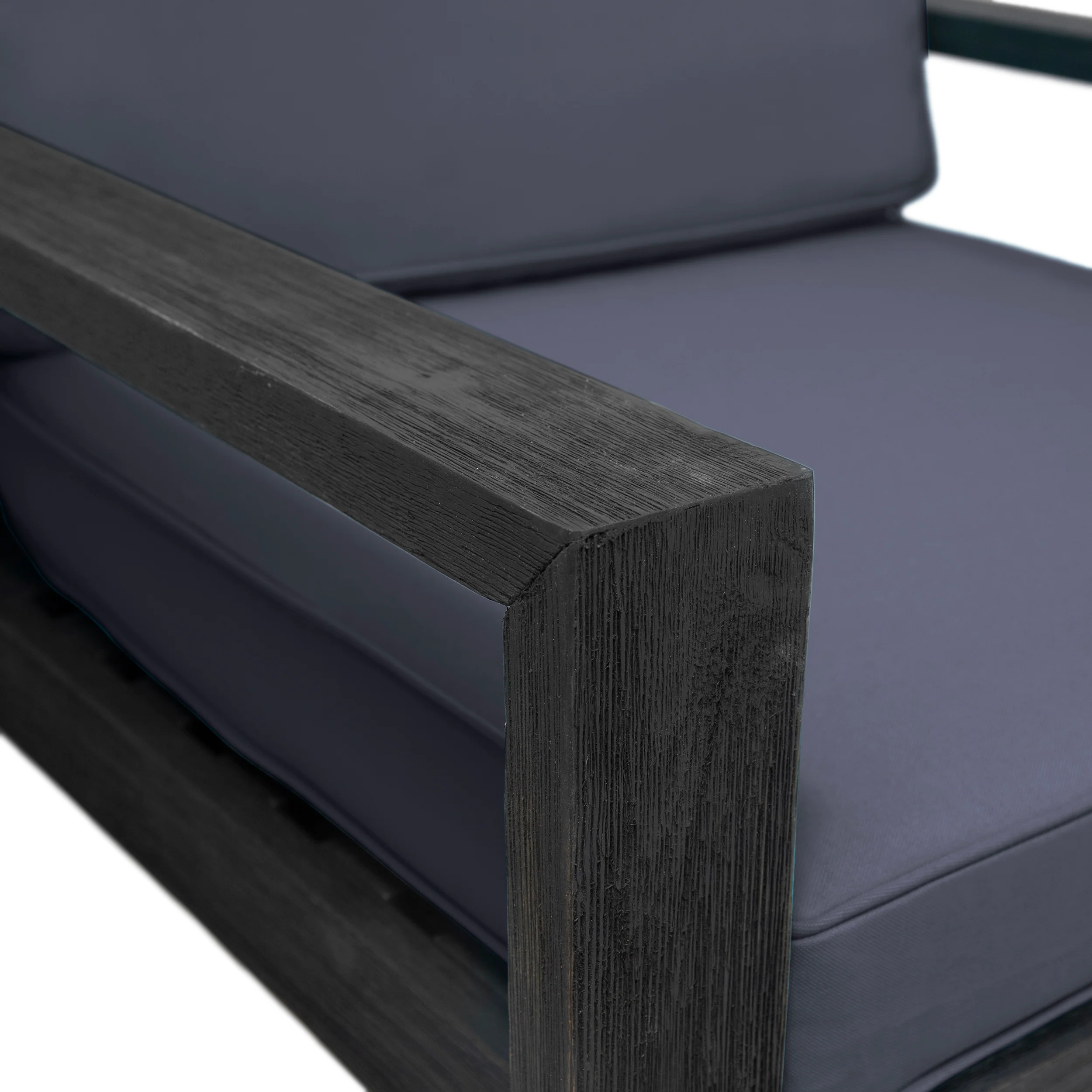 Joanne Outdoor 4 Seater Acacia Wood Chat Set with Cushions - furnishings