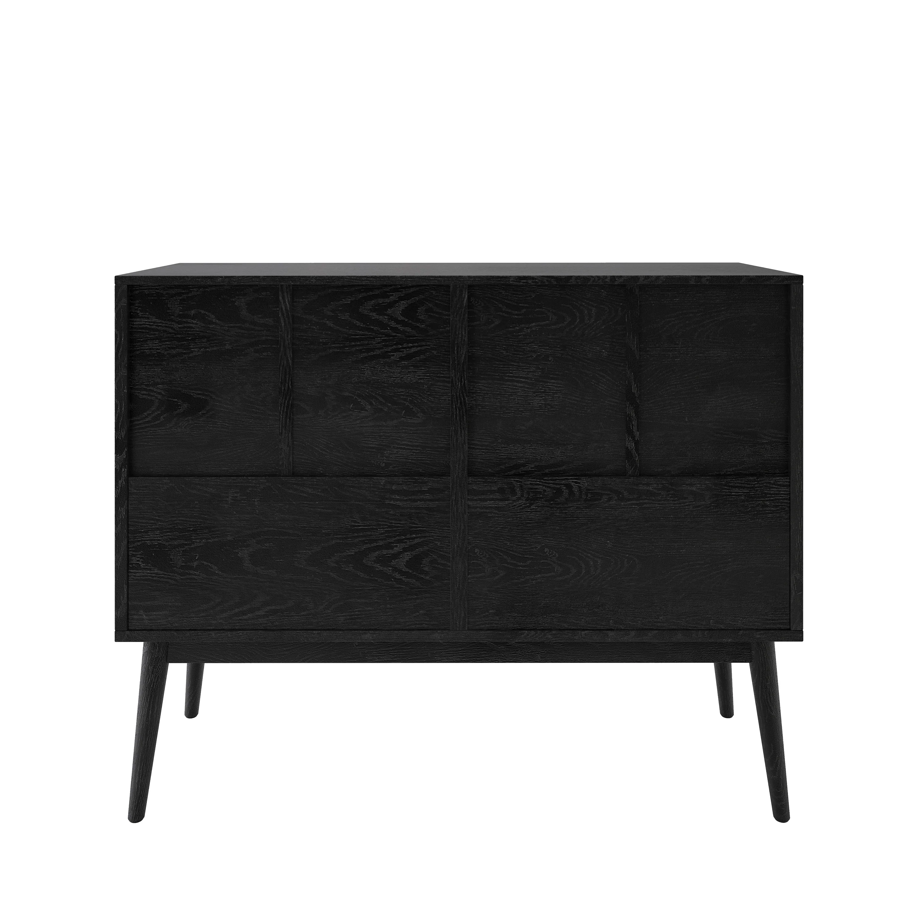 Wilbur Mid Century Wooden 6 Piece Bedroom Set - furnishings