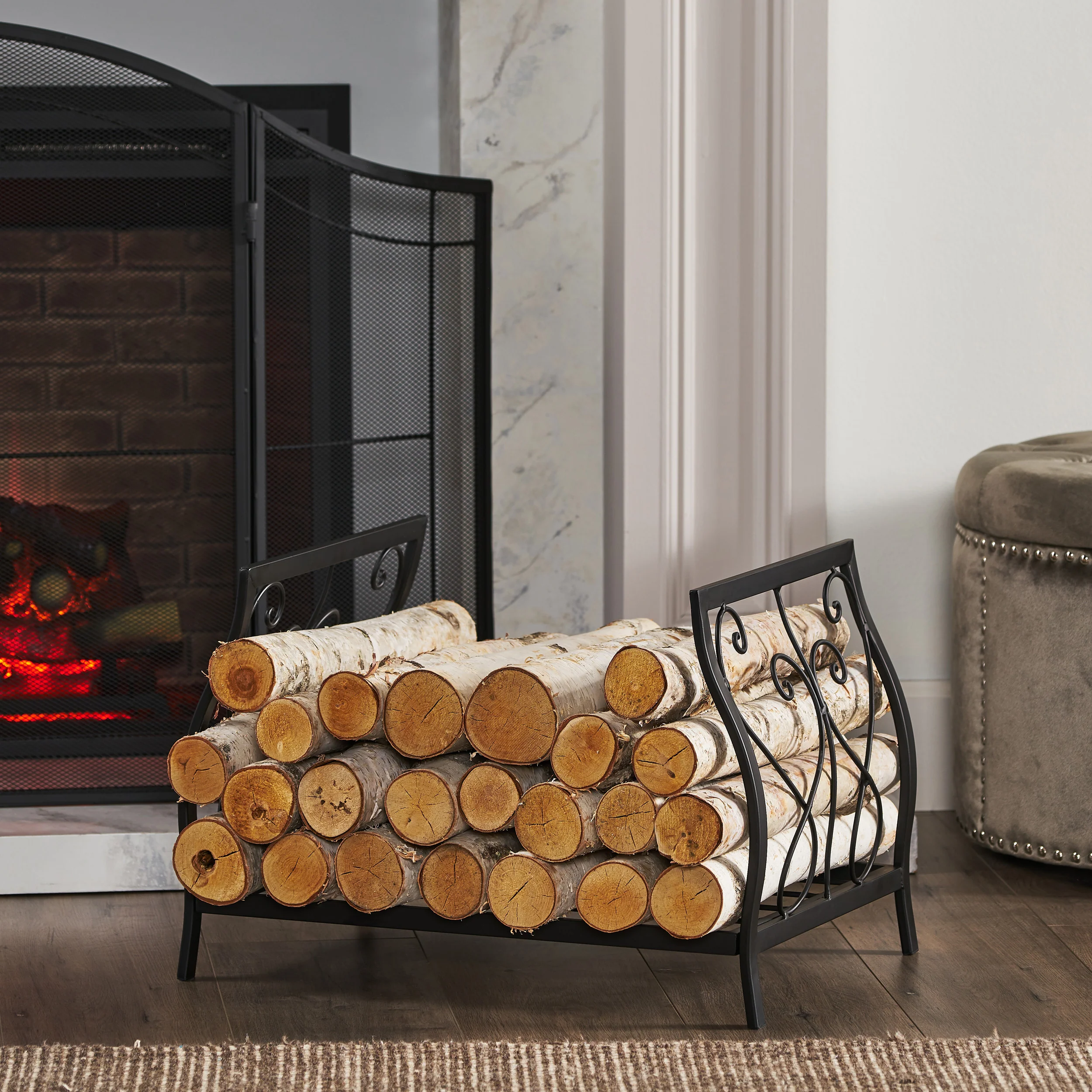 Autumn Traditional Log Rack - furnishings