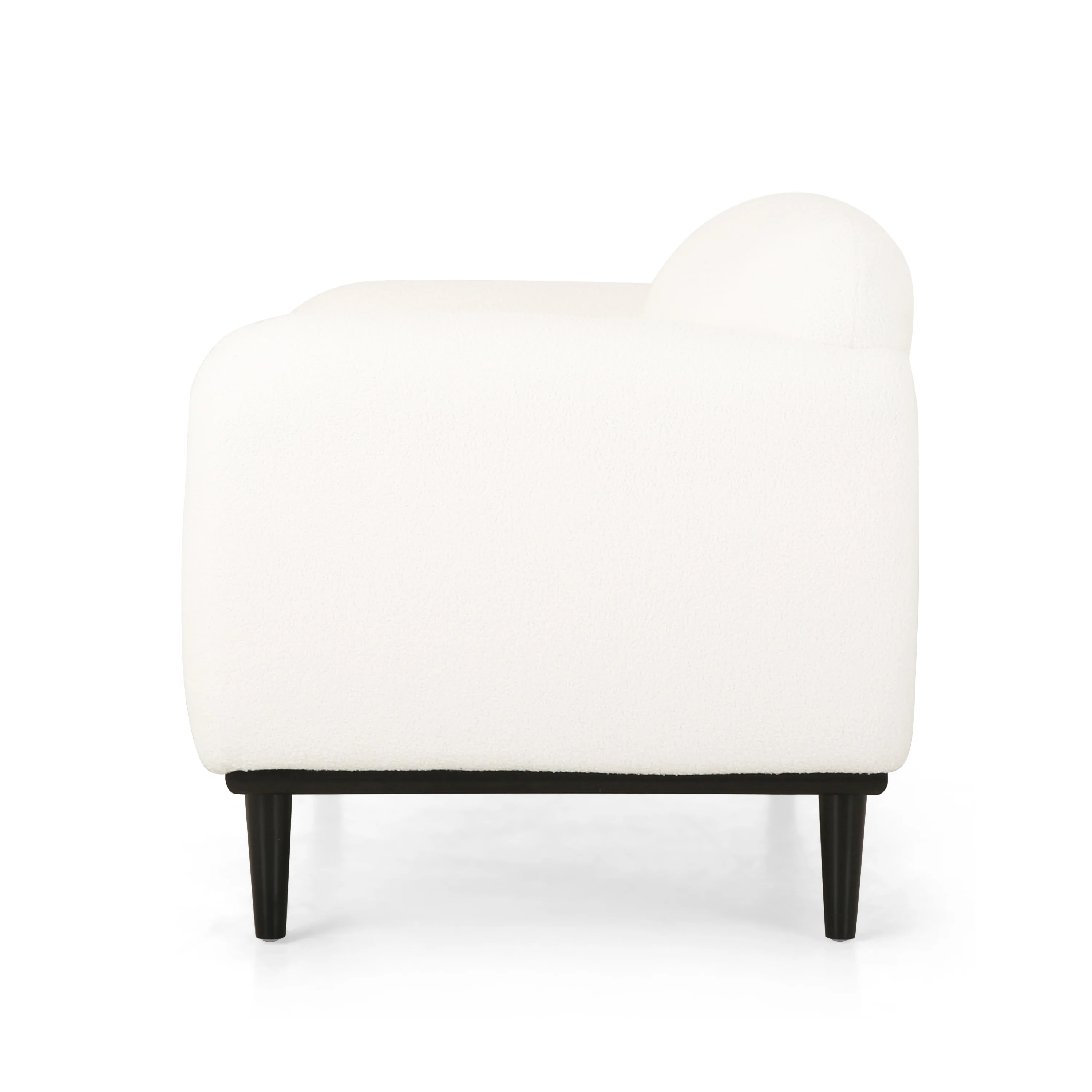 Sandee Contemporary Upholstered Loveseat - furnishings