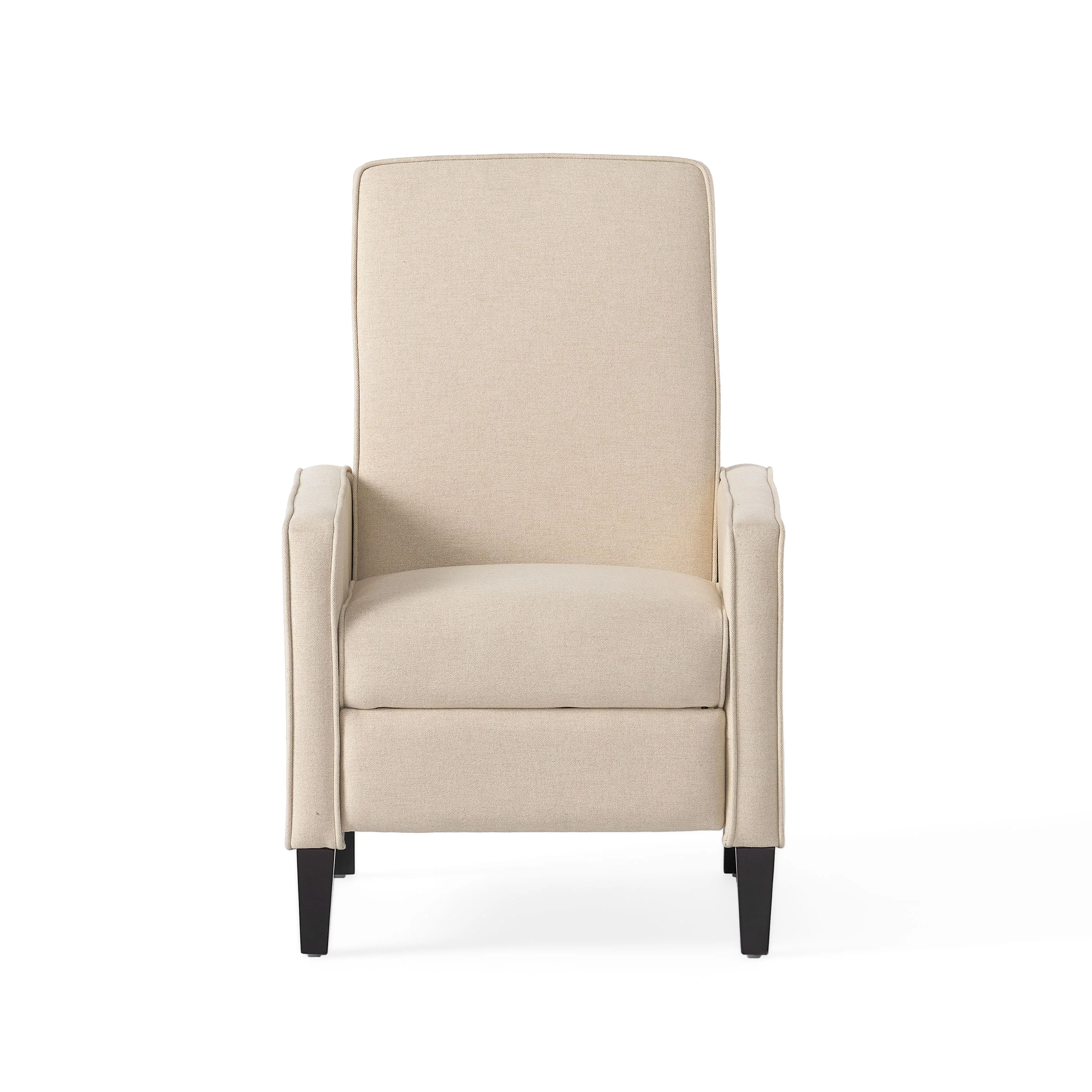 Olinda Minimalist Style Fabric Recliner Chair - furnishings
