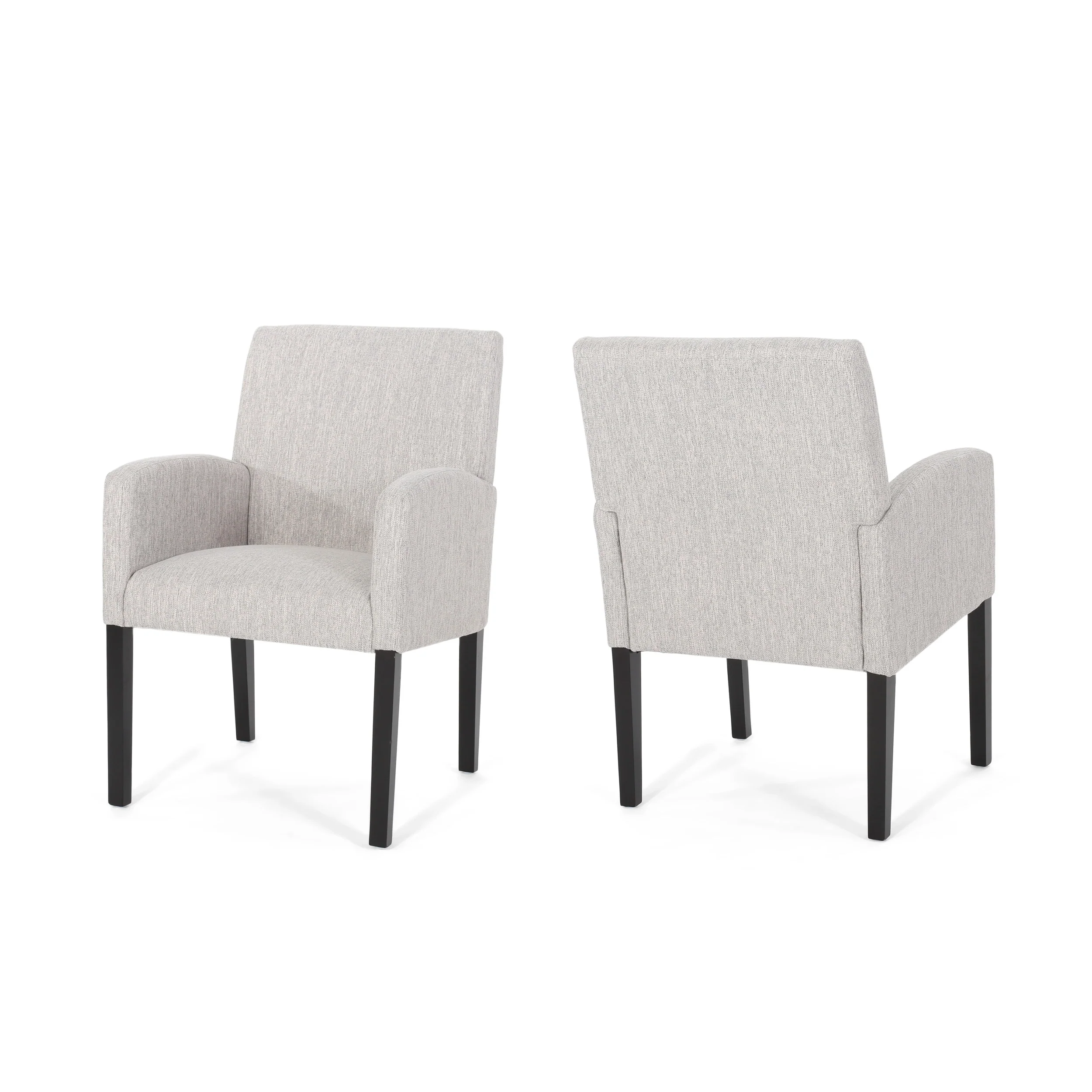 Fairy Contemporary Fabric Dining Chairs (Set of 2) - furnishings