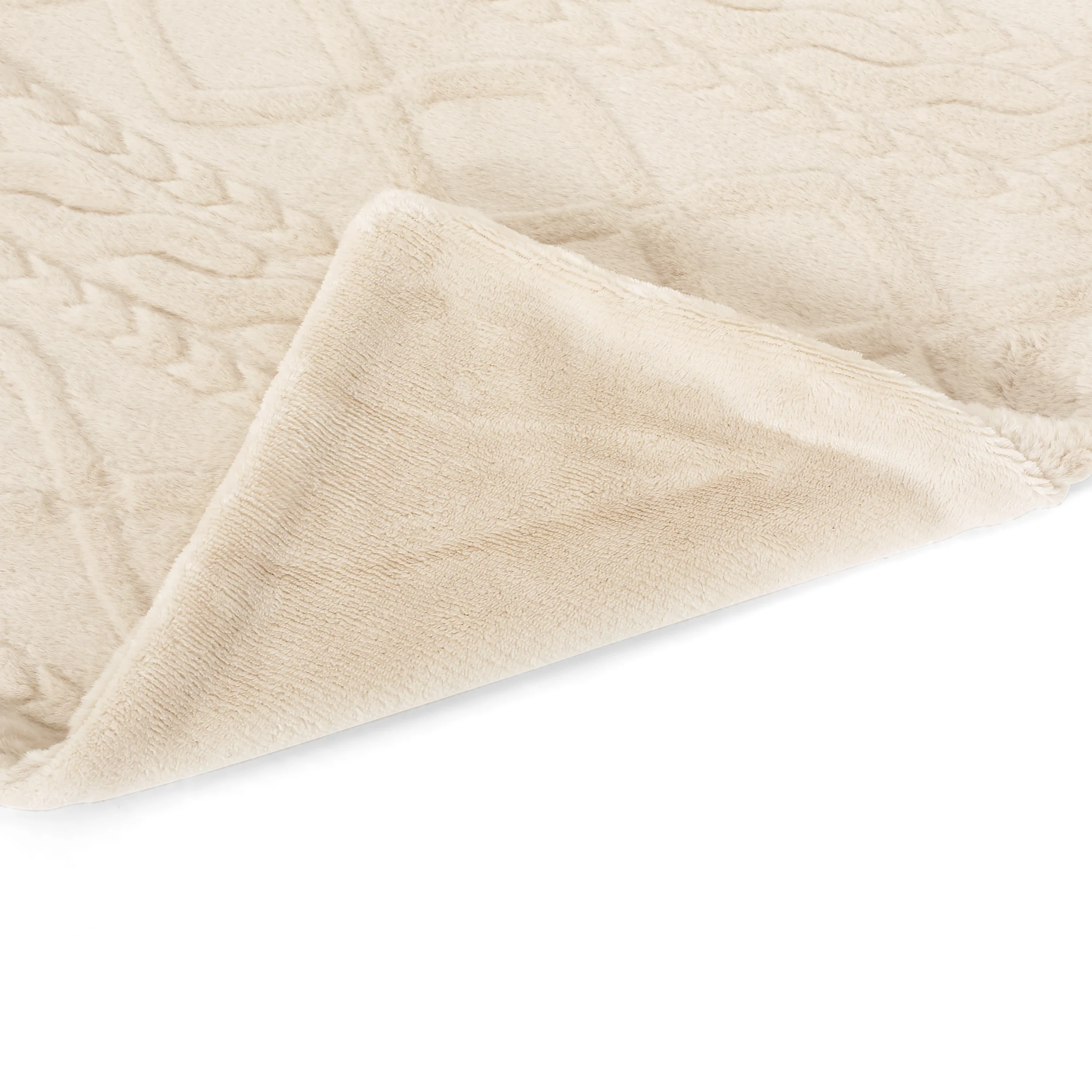 Alric Faux Fur Throw Blanket - furnishings