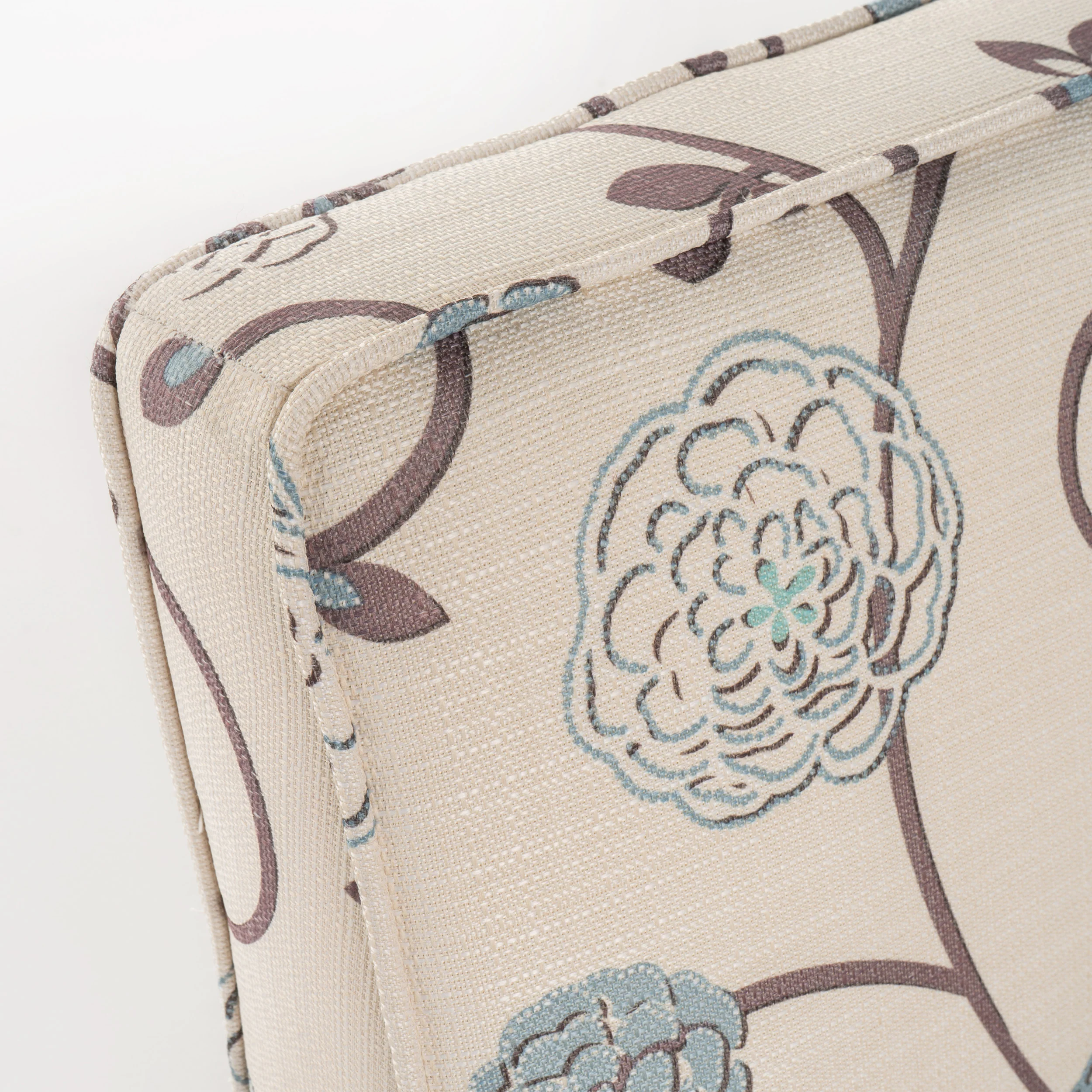 Charlotte Modern Simple Elegant Fabric Settee - furnishings