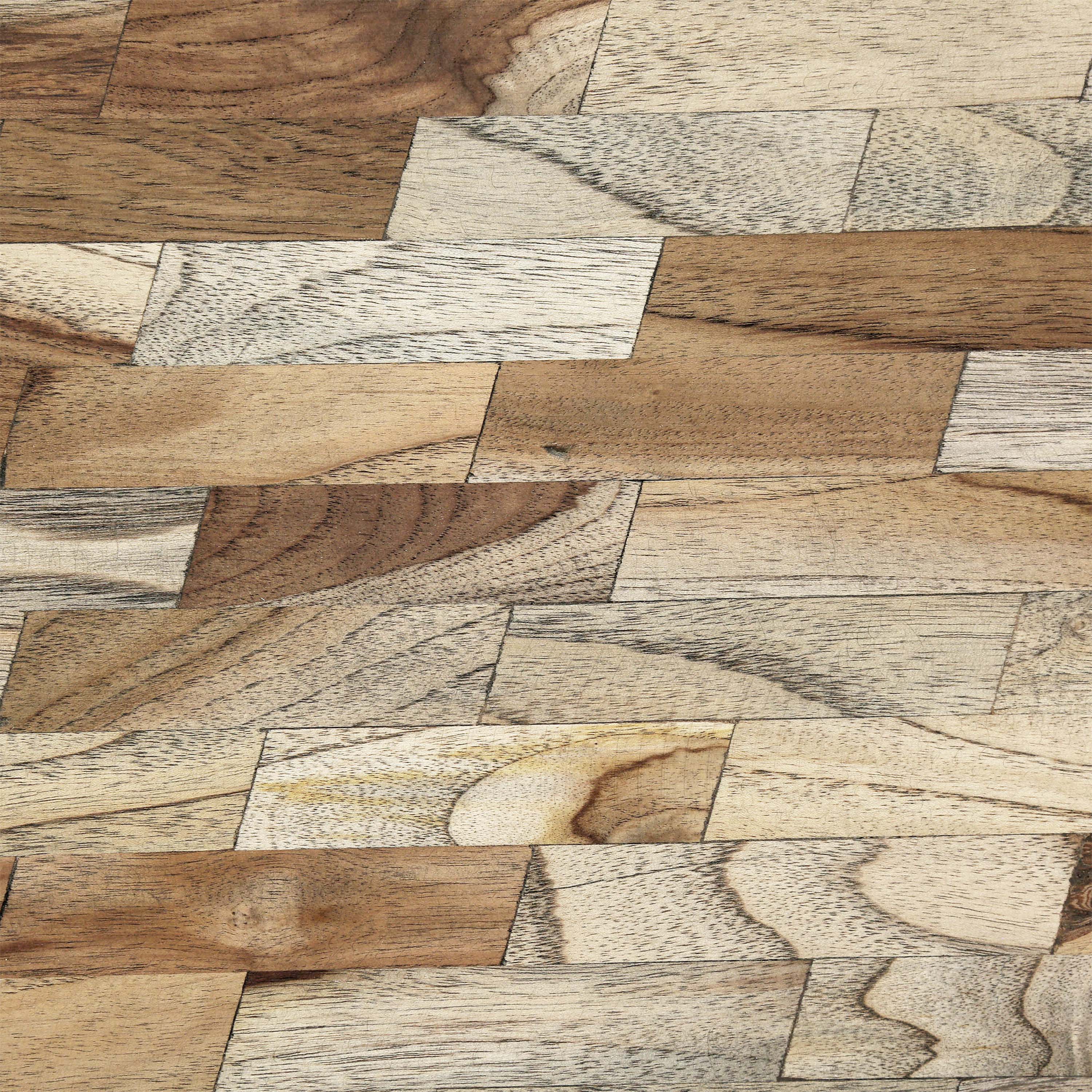 Delliah Handcrafted Modern Industrial Mango Wood Coffee Table - furnishings