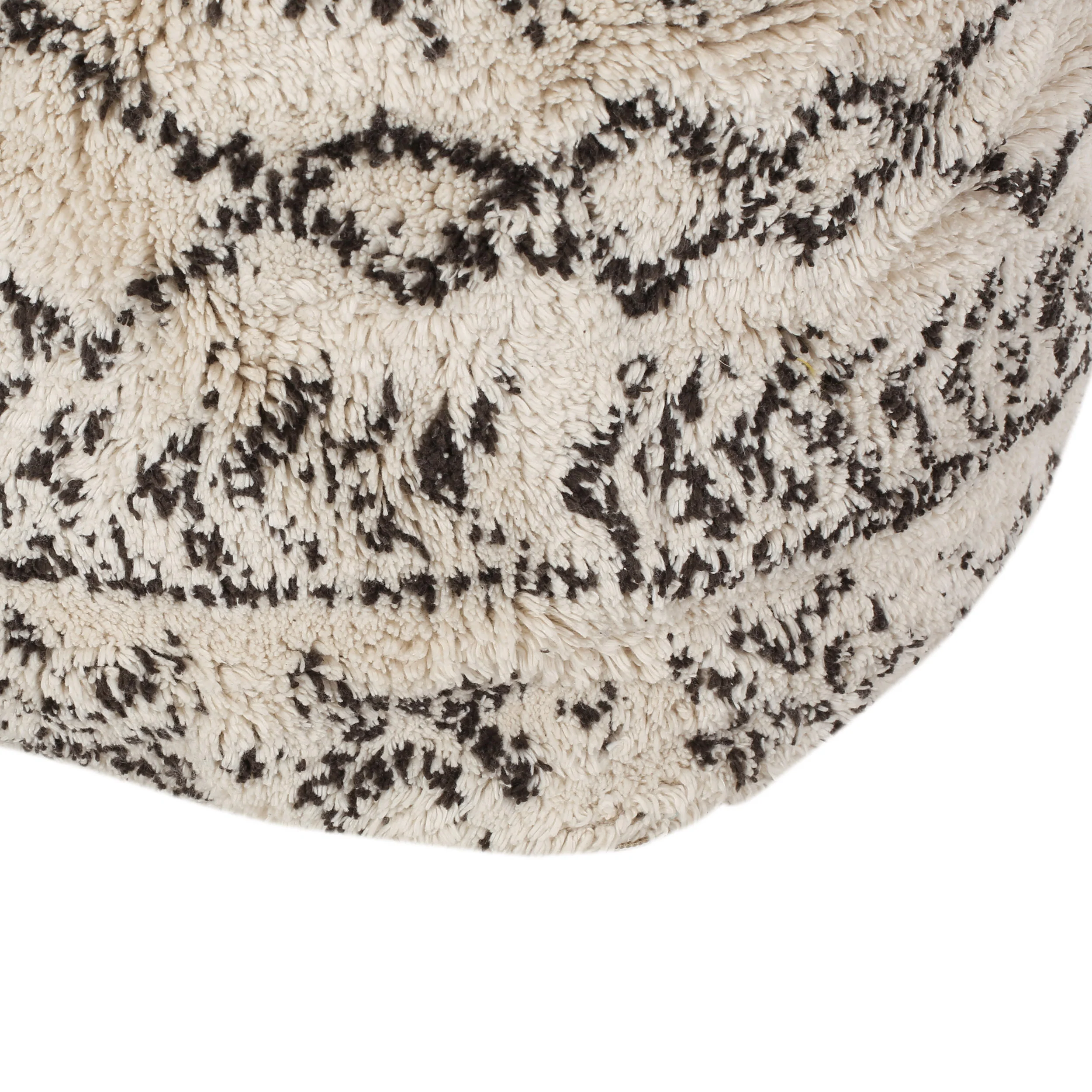Anadarko Handcrafted Boho Fabric Cube Pouf - furnishings