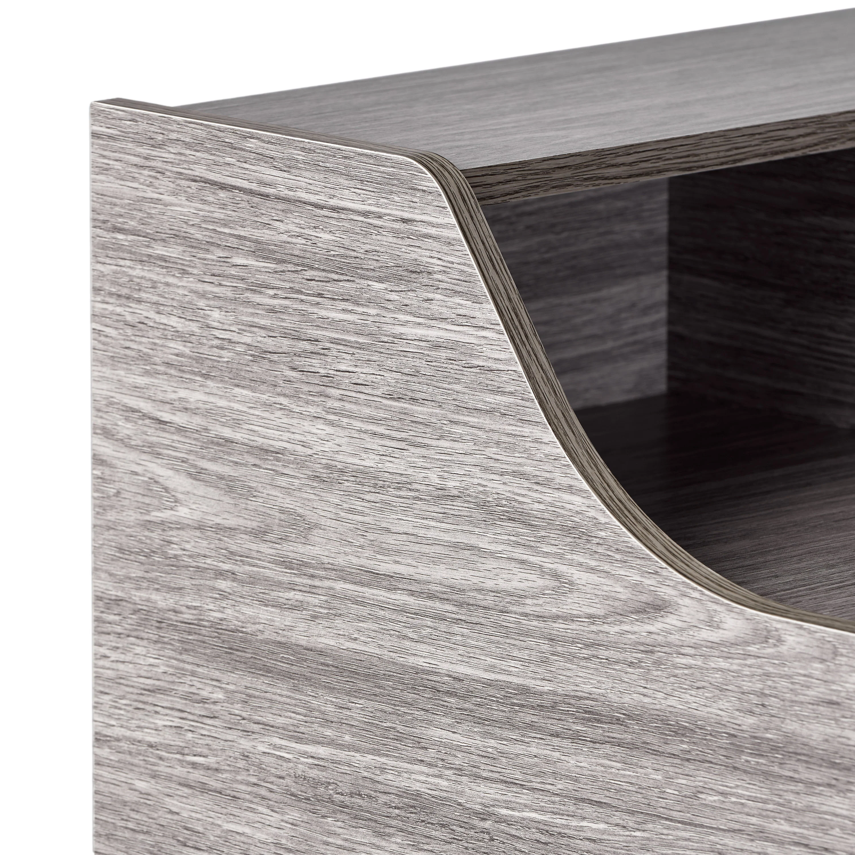 Belinda Mid Century Modern Finished Fiberboard Home Office Desk - furnishings