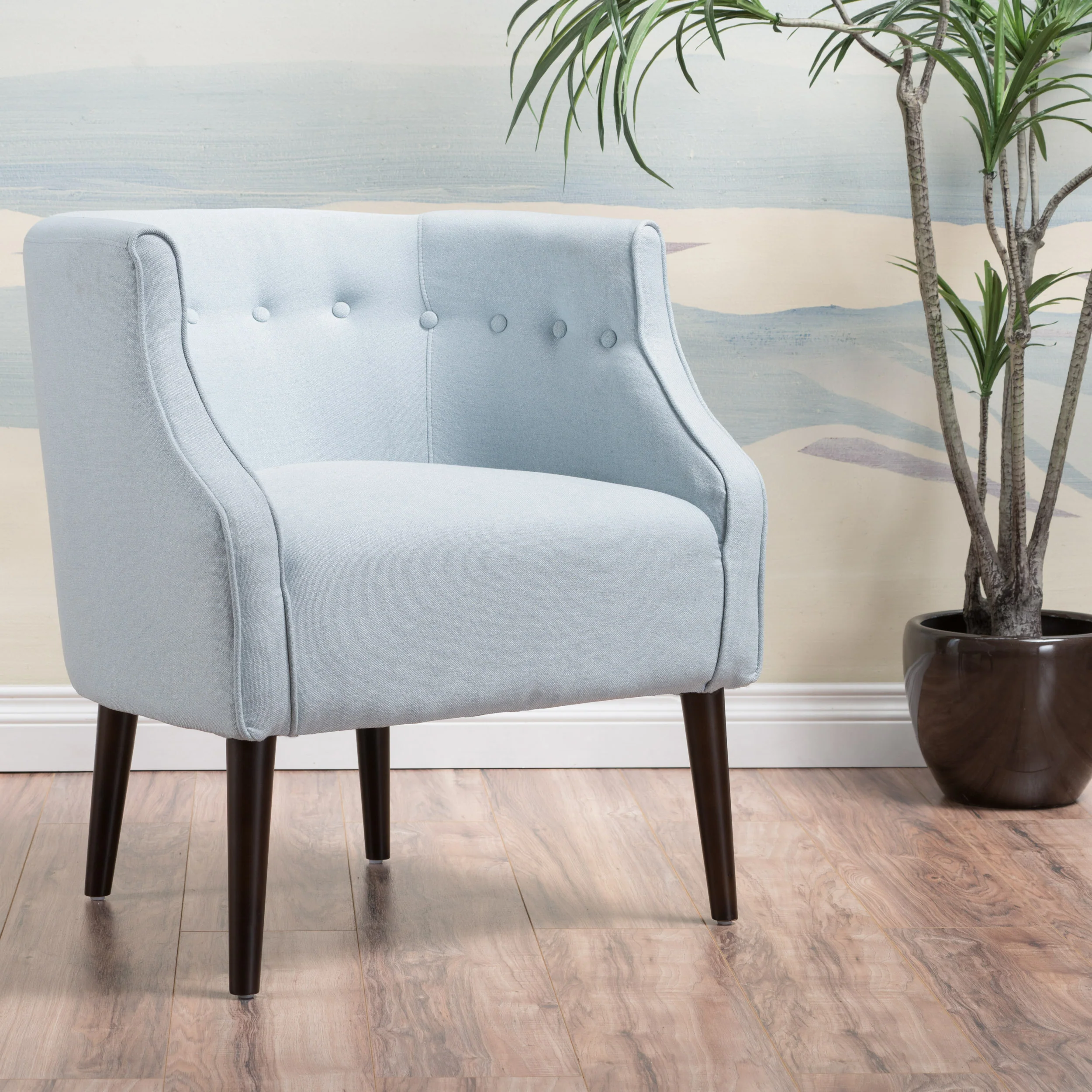 Davidson Tub Design Upholstered Accent Chair - furnishings