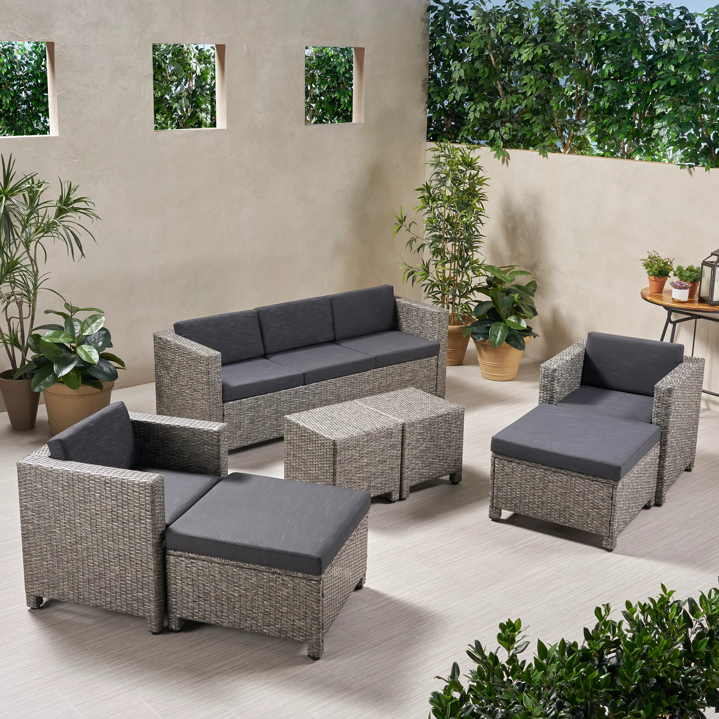 Venice 5-7-Seater Outdoor Sofa Set - furnishings