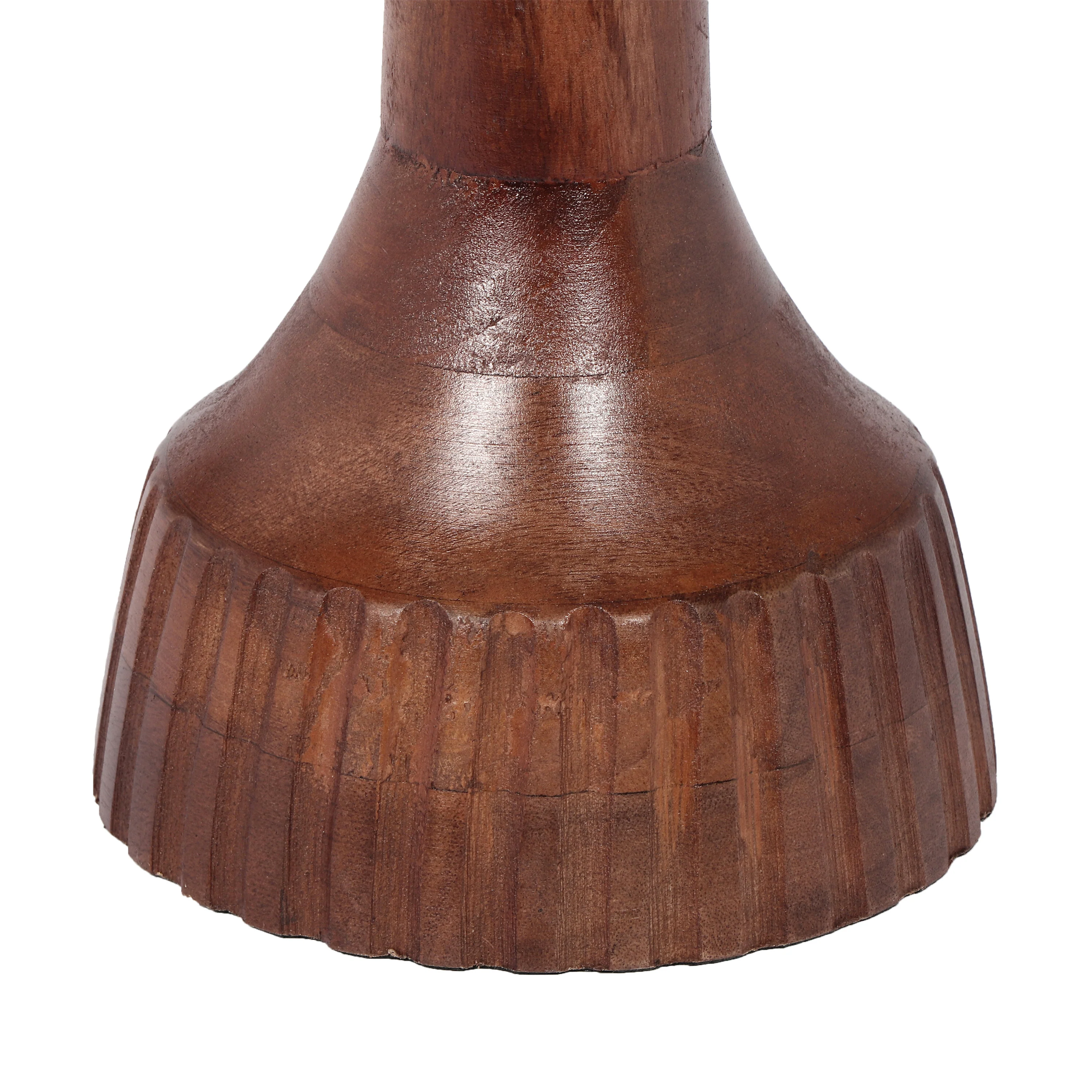 Lunora Modern Honey Wood End Table - furnishings