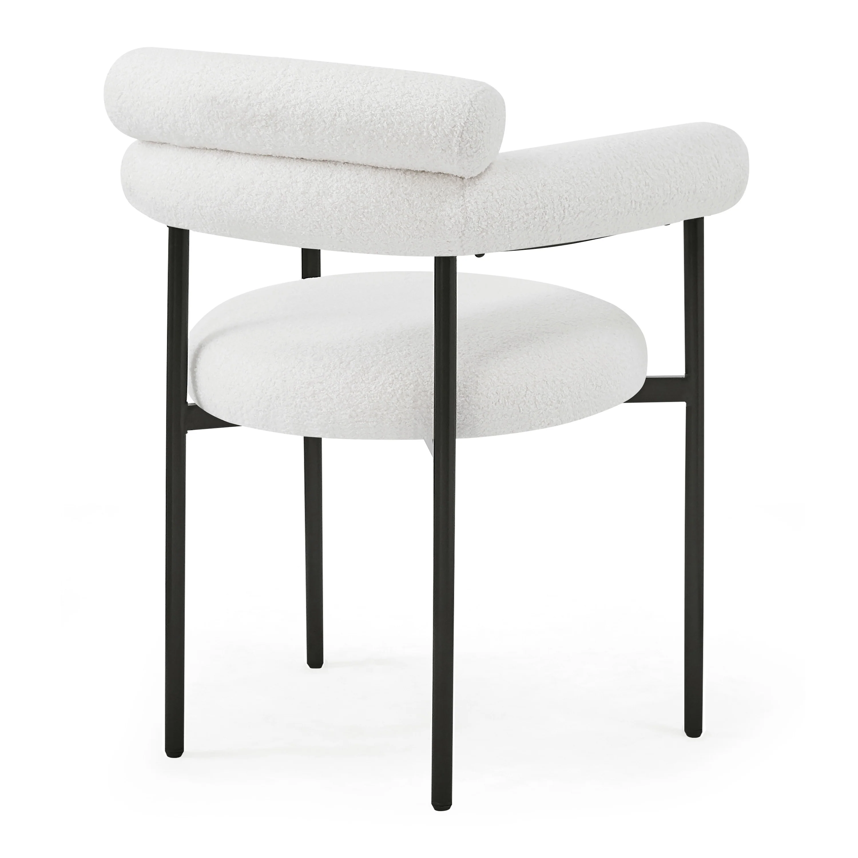 Jornic Modern Arm Upholstered Dining Chair - furnishings