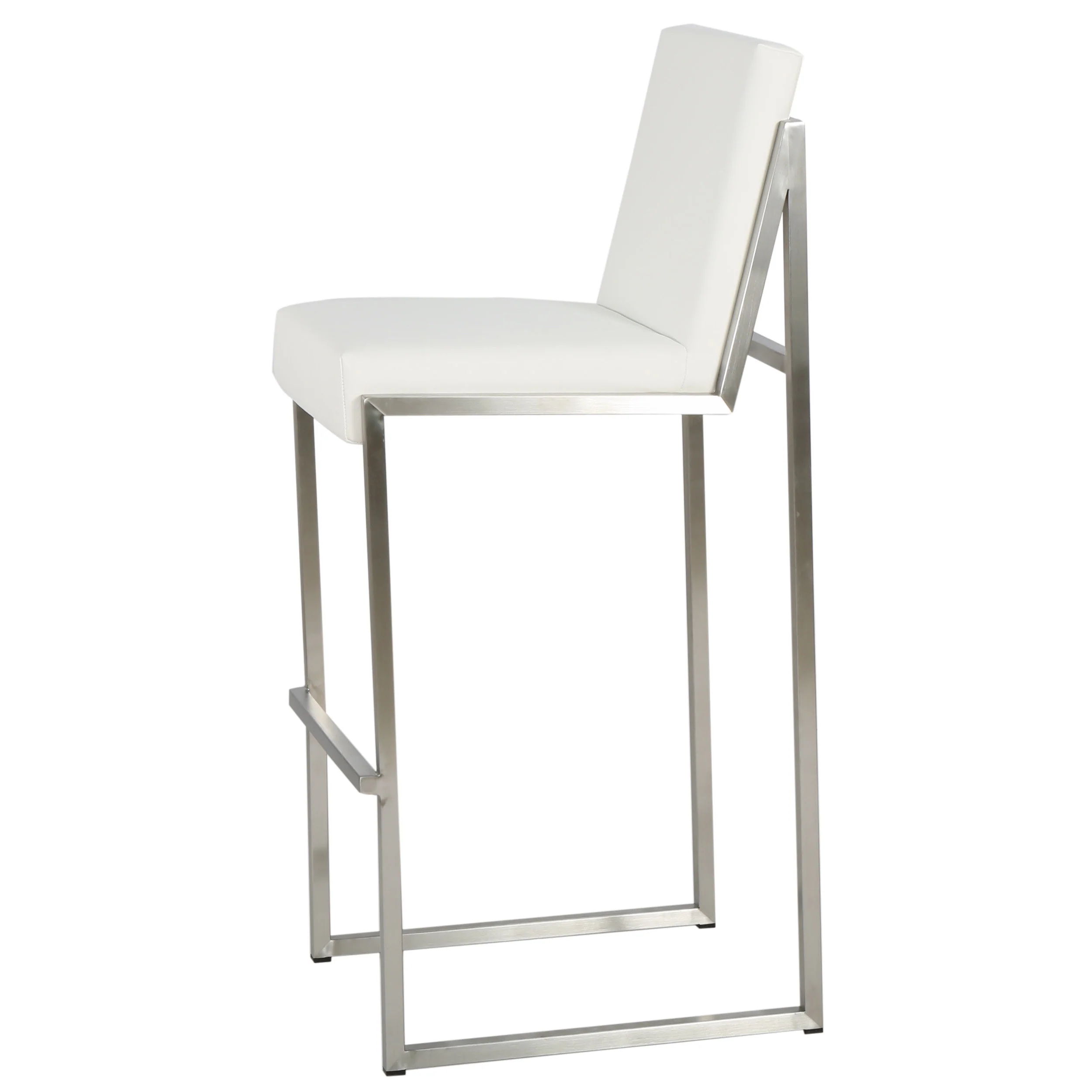 October 30-Inch Bonded Leather Barstool (Set of 2) - furnishings