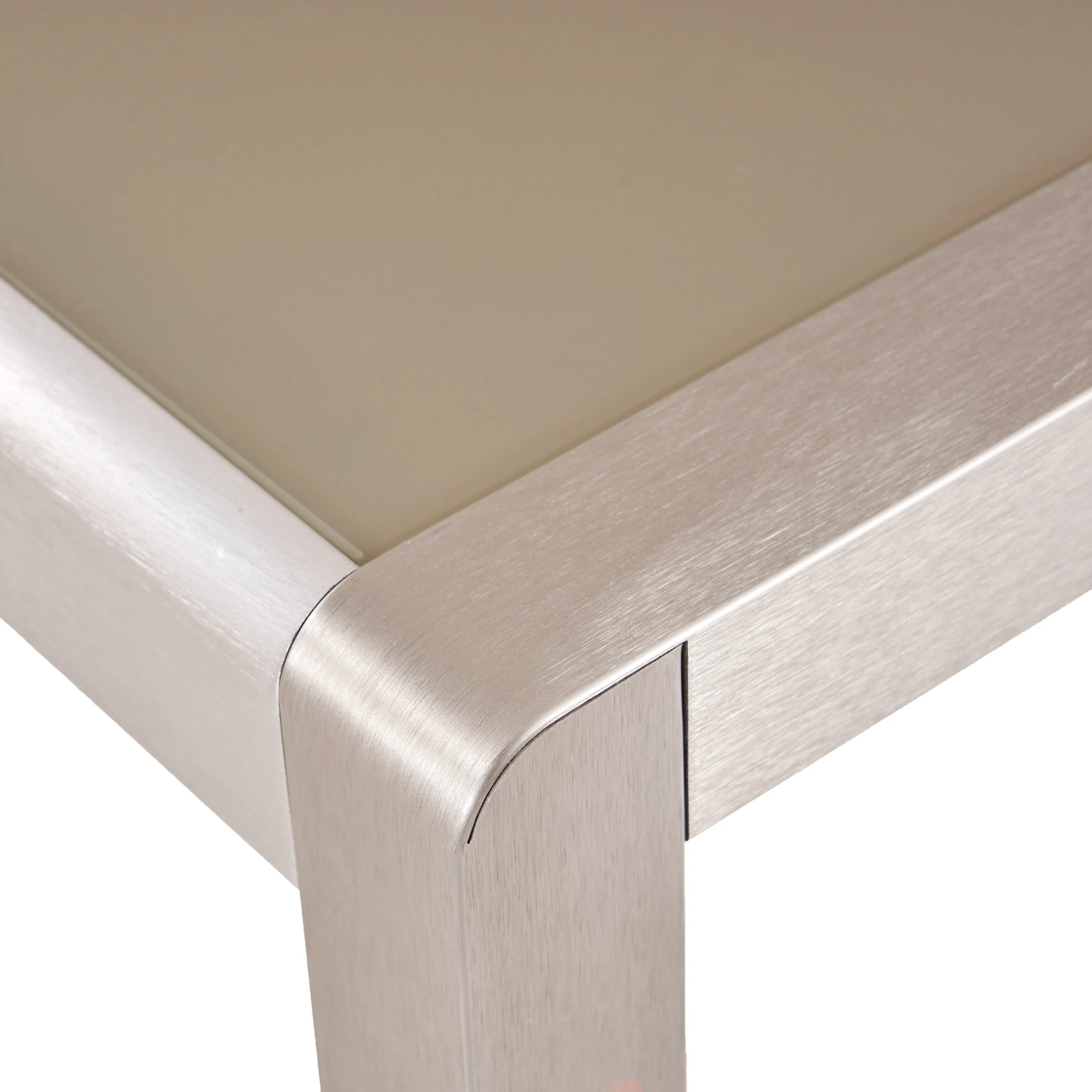Cherie Outdoor Modern 6 Seater Aluminum Dining Set - furnishings
