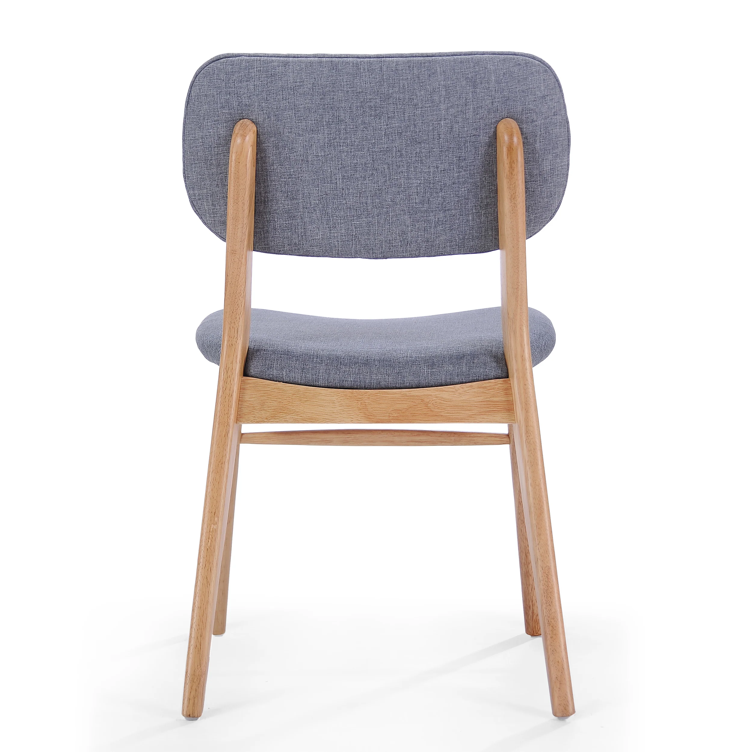 Beatrice Mid Century Wood Finish Dining Chairs (Set of 2) - furnishings