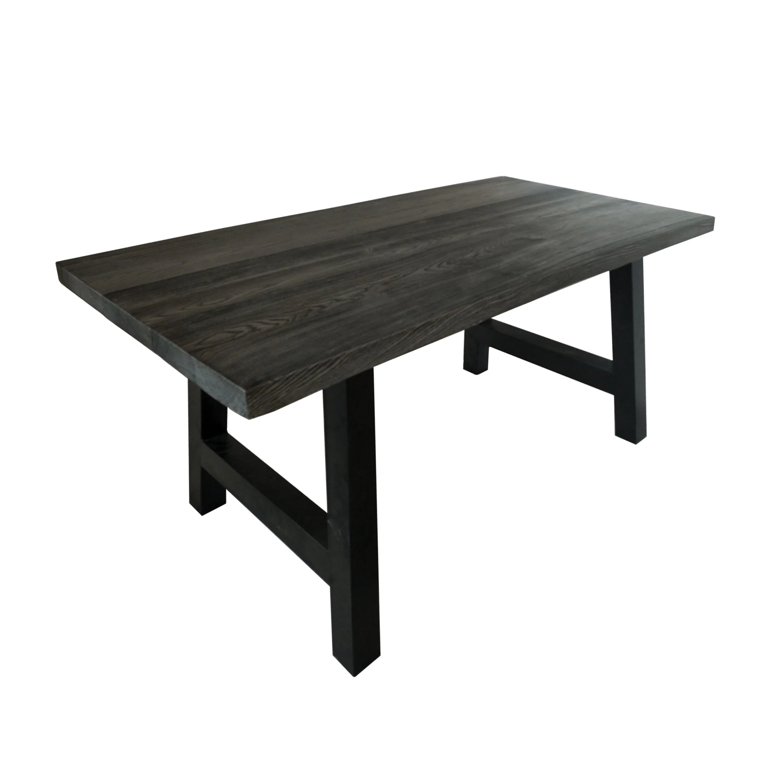 Madison Outdoor 6 Piece Stacking Grey Wicker and Concrete Dining Set - furnishings