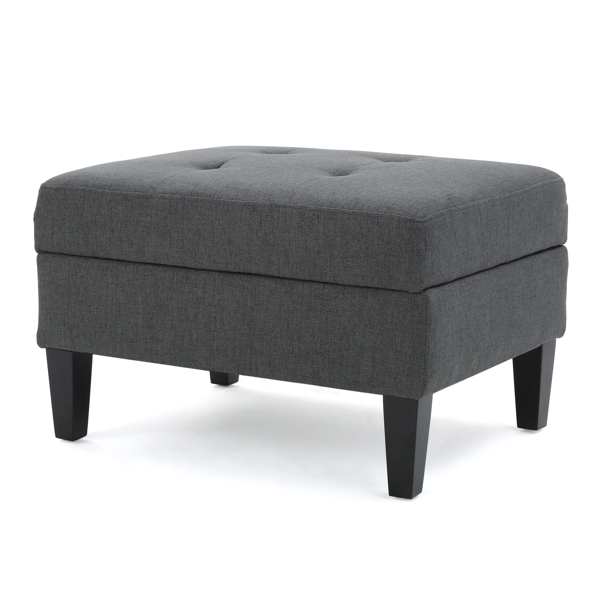 Bridger Fabric Sectional Couch with Storage Ottoman - furnishings